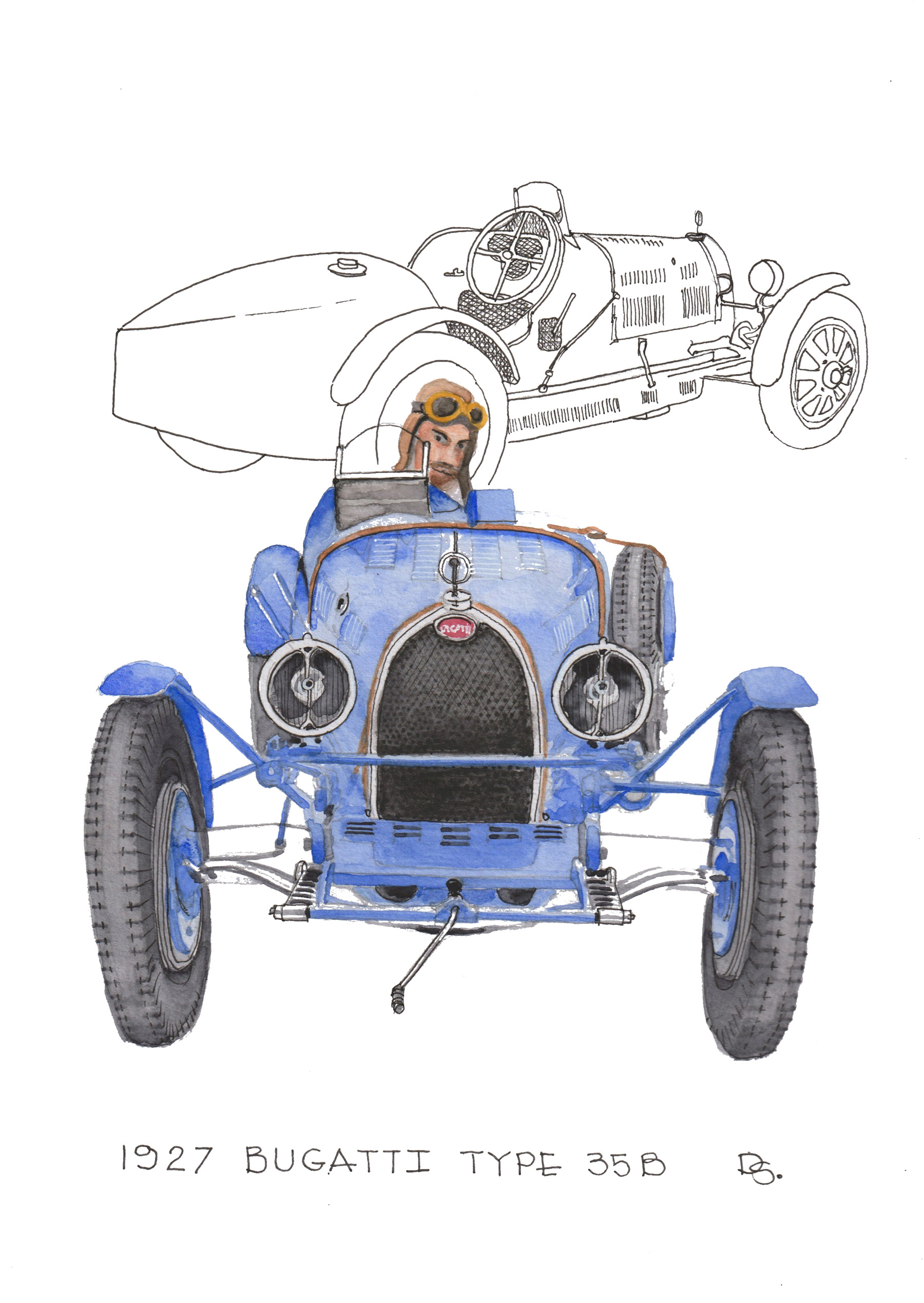 '27 Bugatti Type 35 B