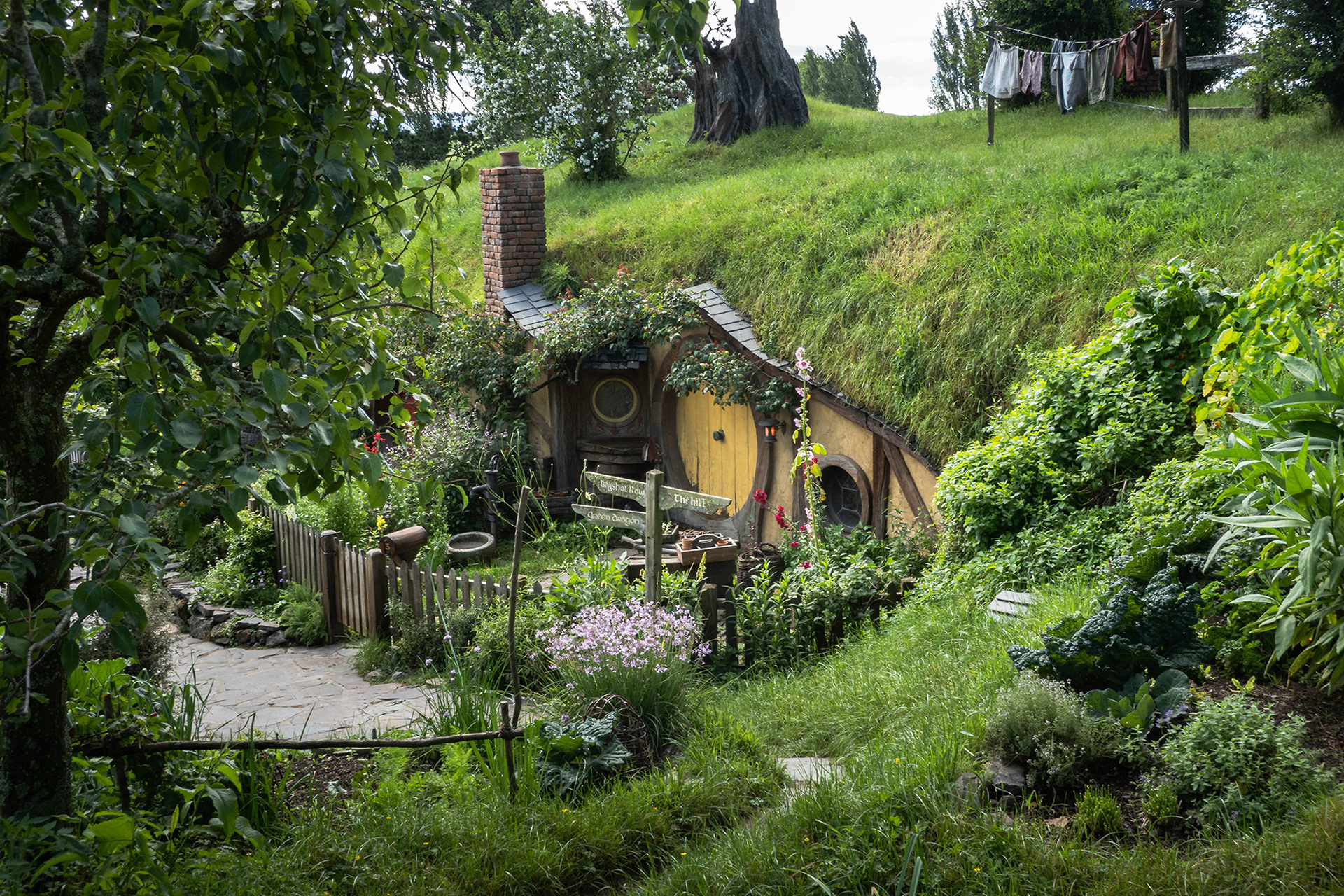 Hobbit house  belonging to character Samwise Gamgee