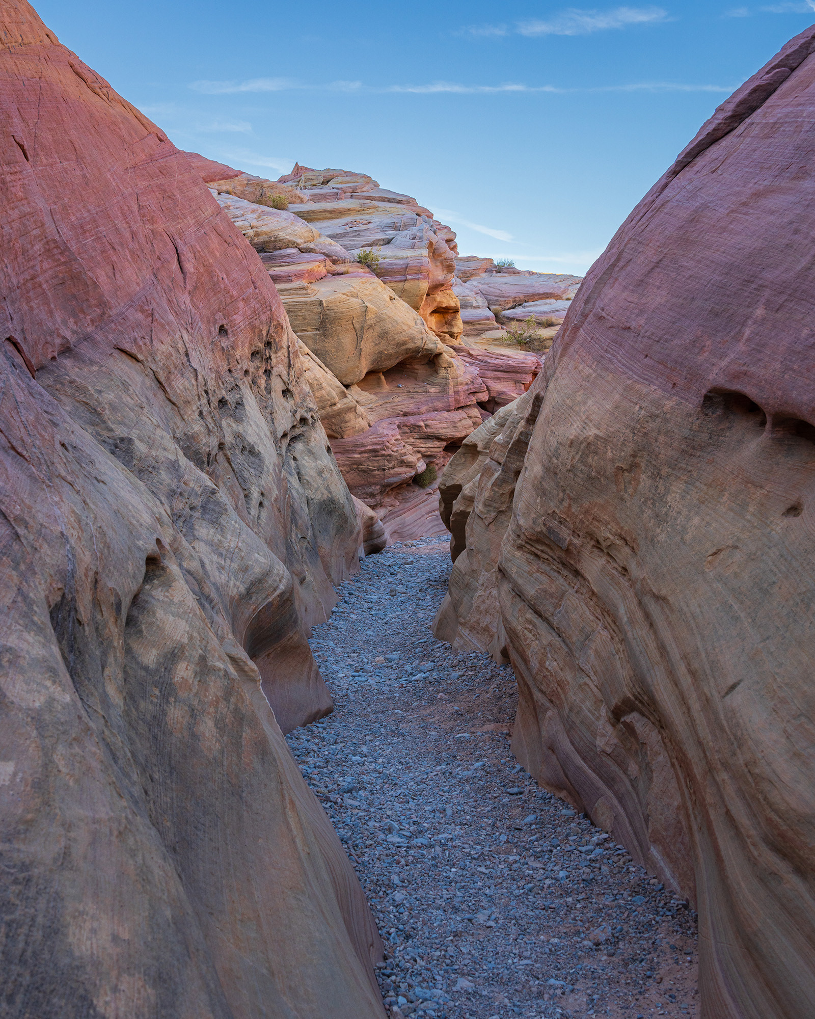 Valley of Fire Nevada Pastel Canyon rock formation