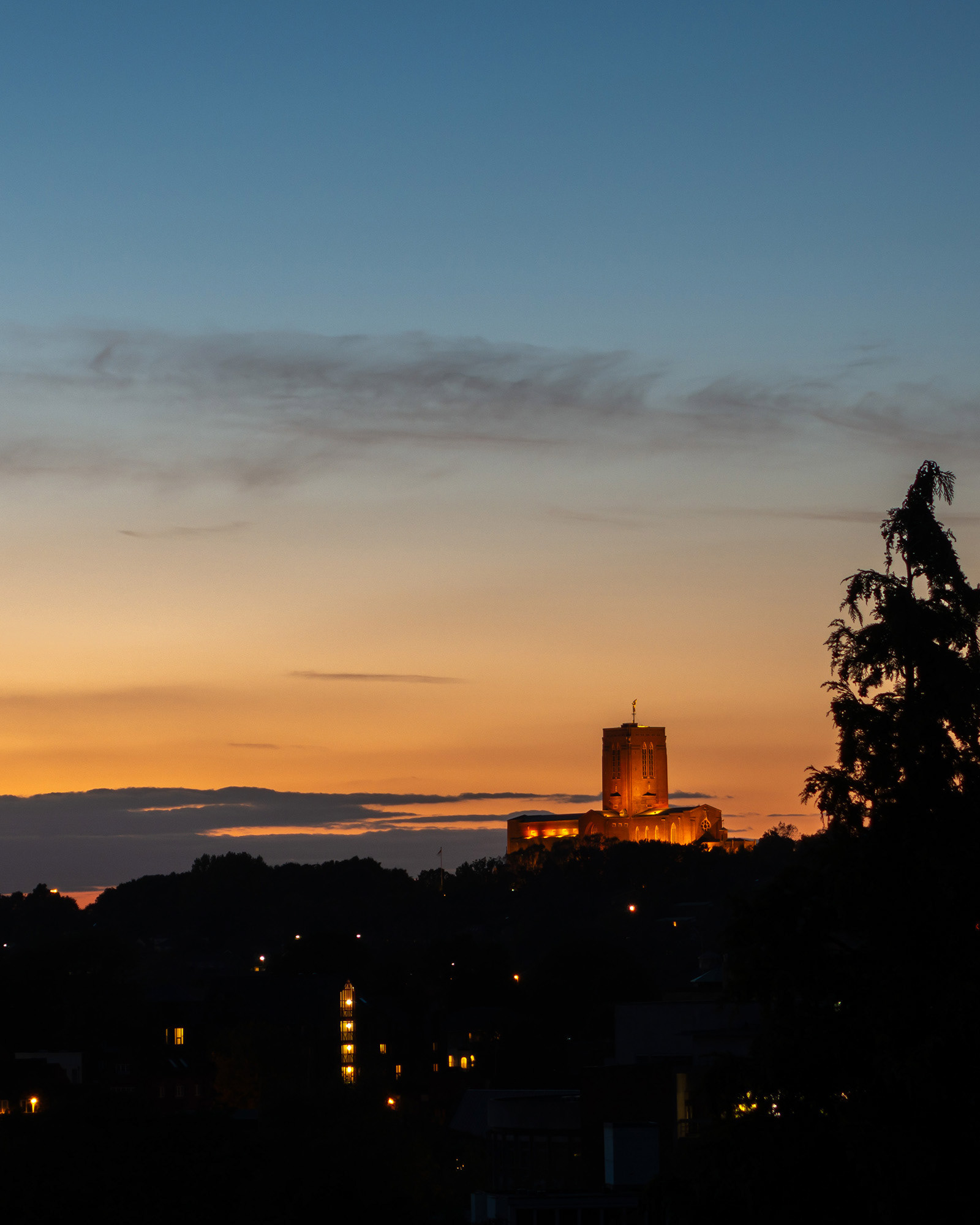 Cathedral sunset