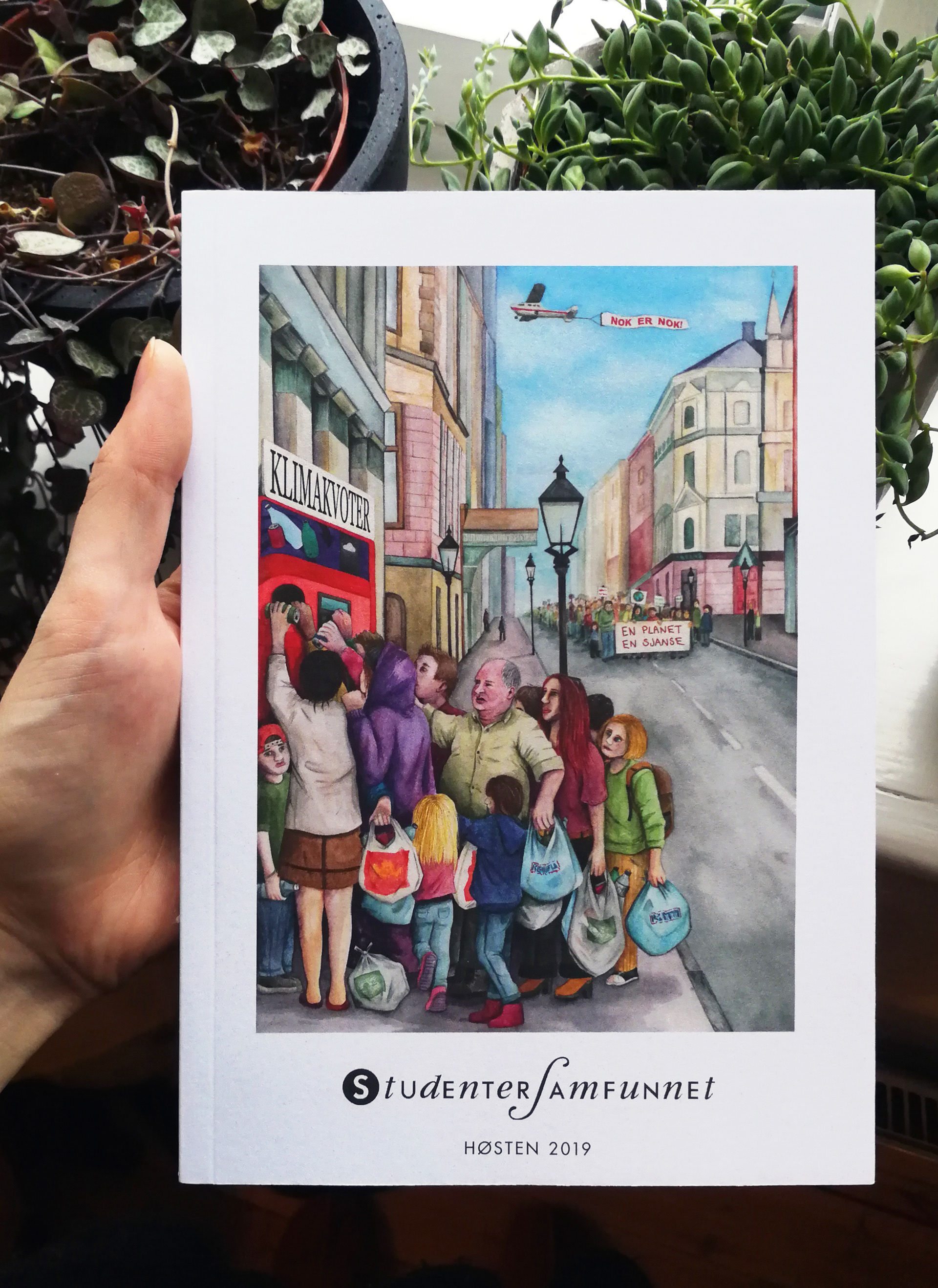 Semester catalogue illustration, 2019