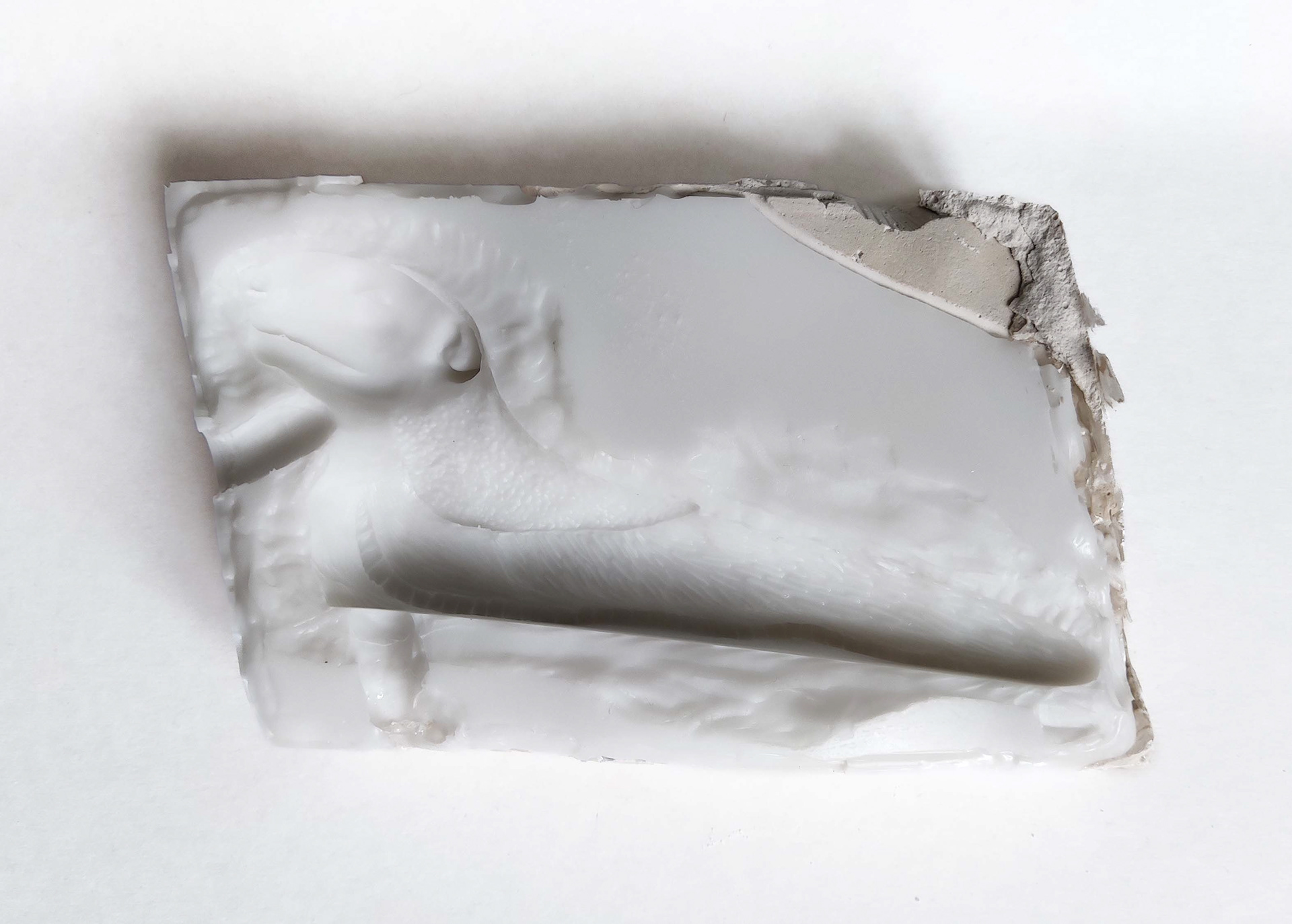 Left side of mould