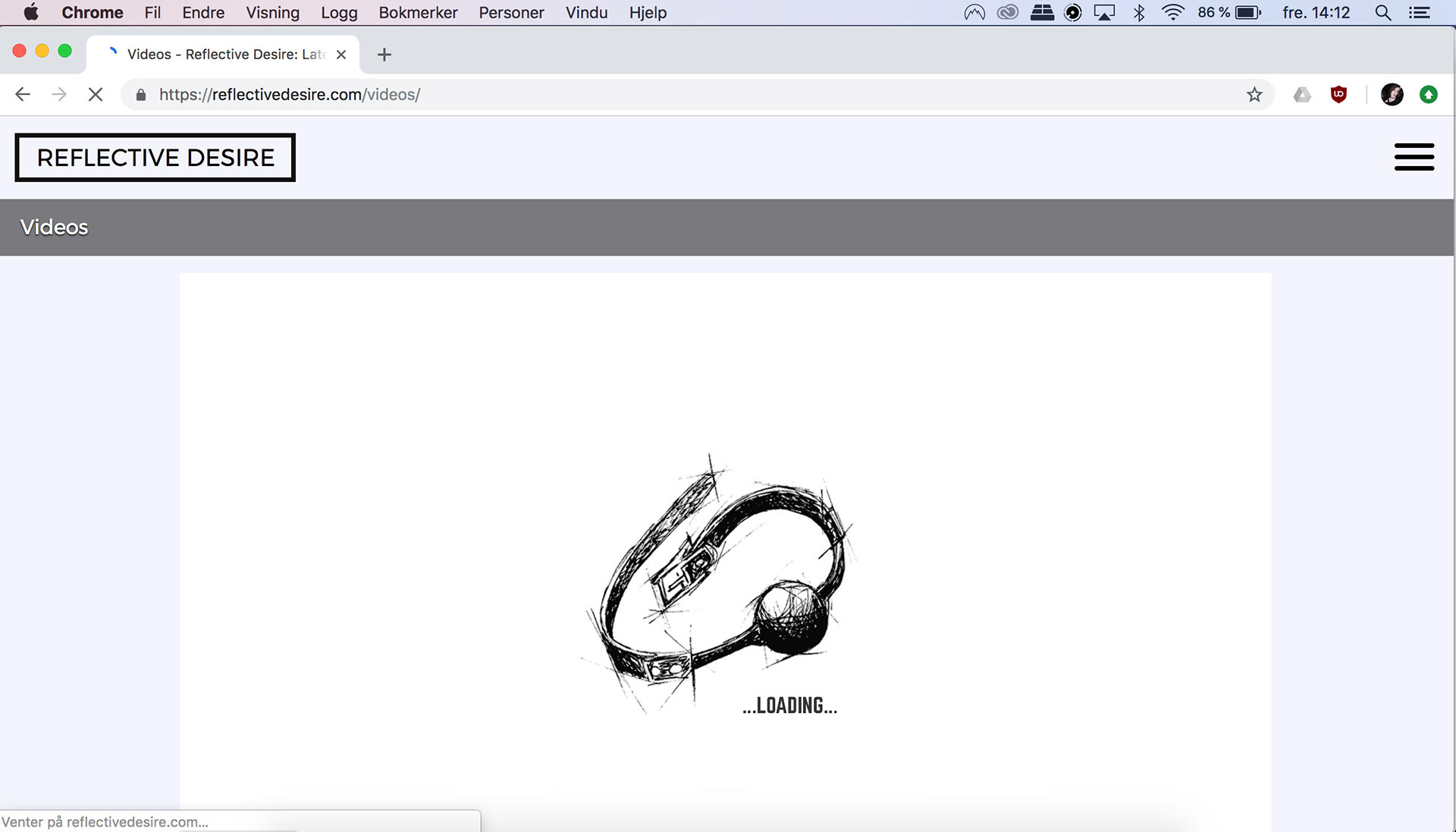 Screenshot from webpage