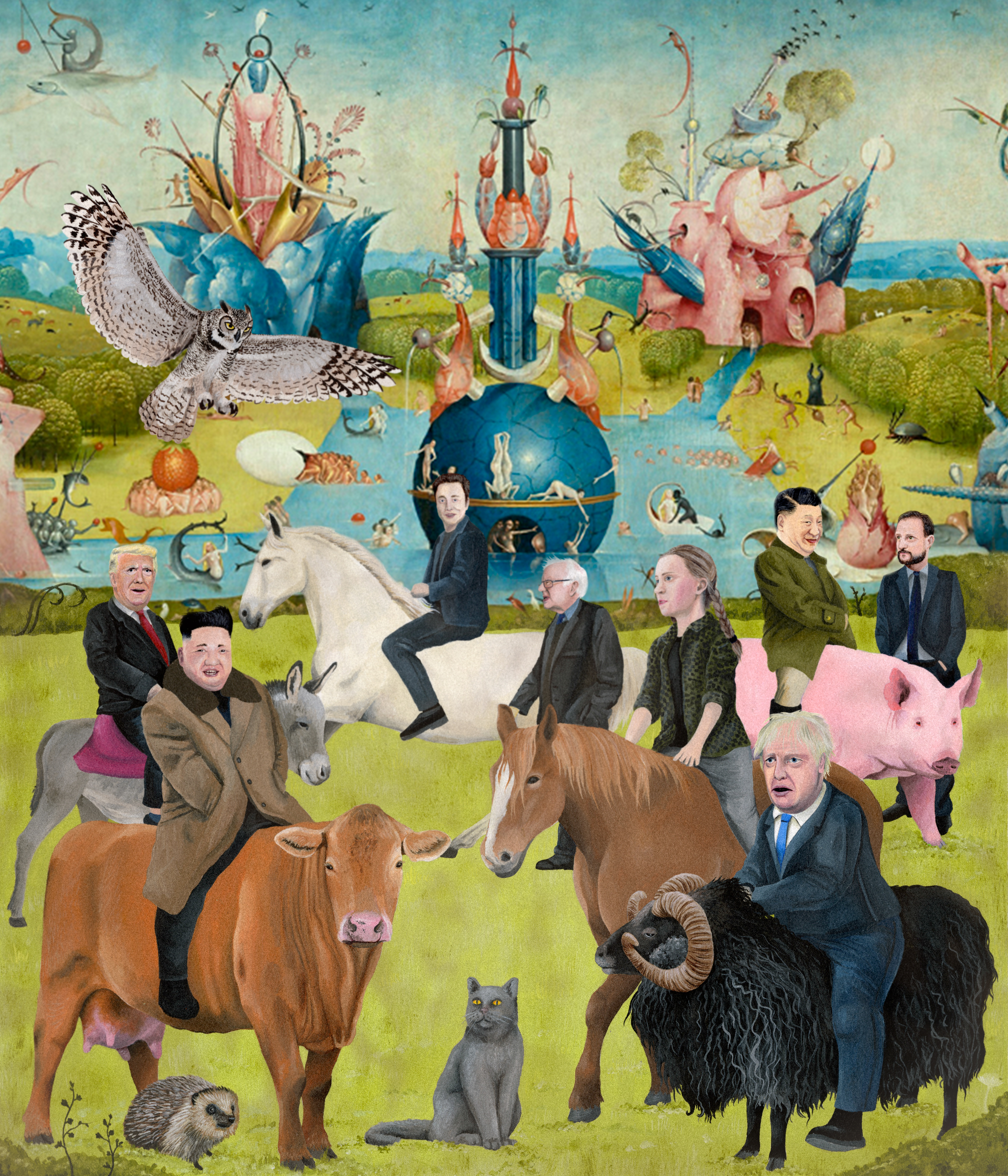 Semester catalogue illustration, 2020