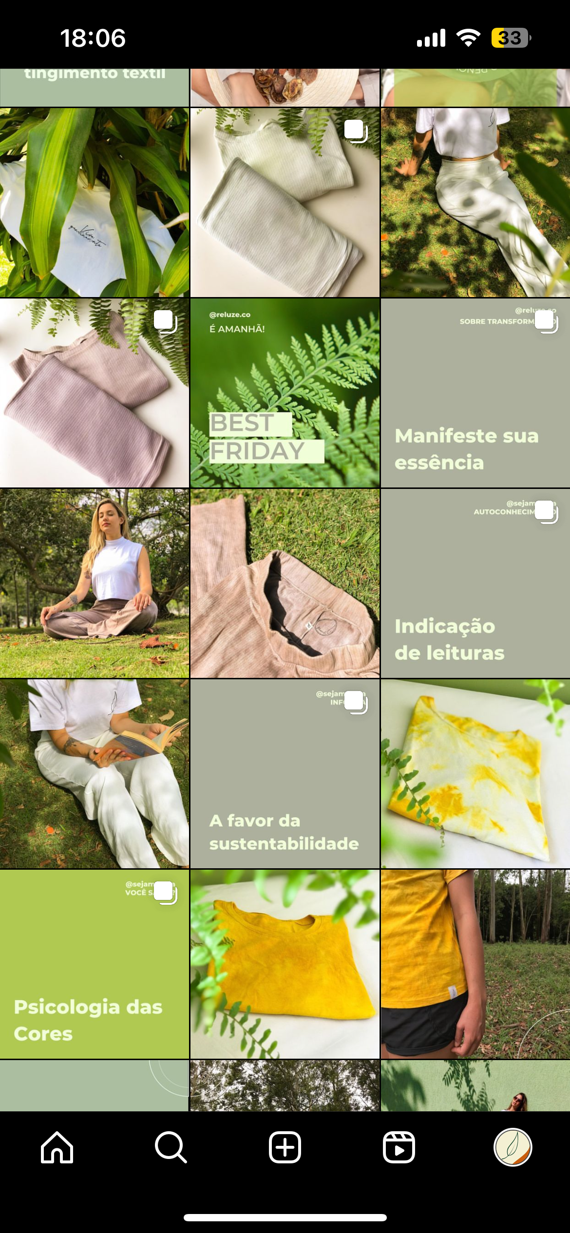 ARTES FEED INSTAGRAM - RELUZE