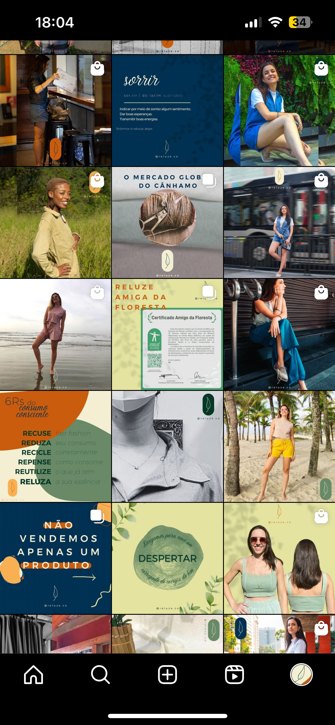 ARTES FEED INSTAGRAM - RELUZE