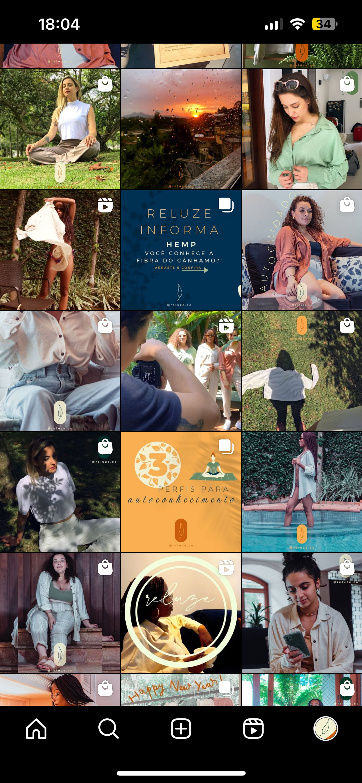 ARTES FEED INSTAGRAM - RELUZE