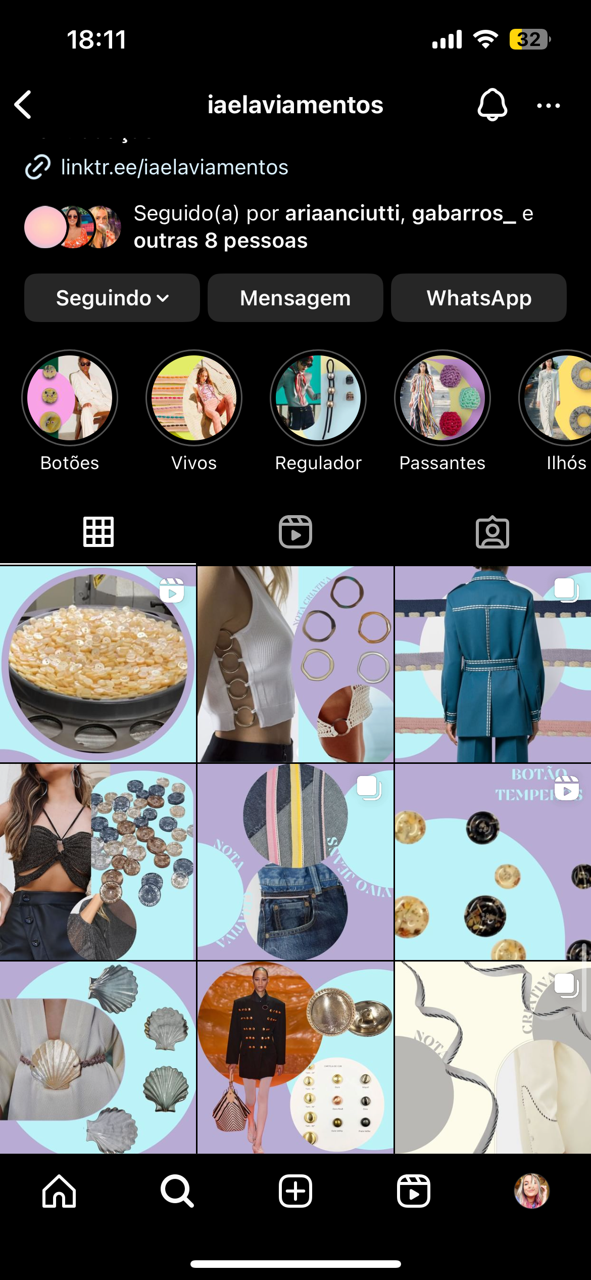 ARTES FEED INSTAGRAM - IAEL AVIAMENTOS