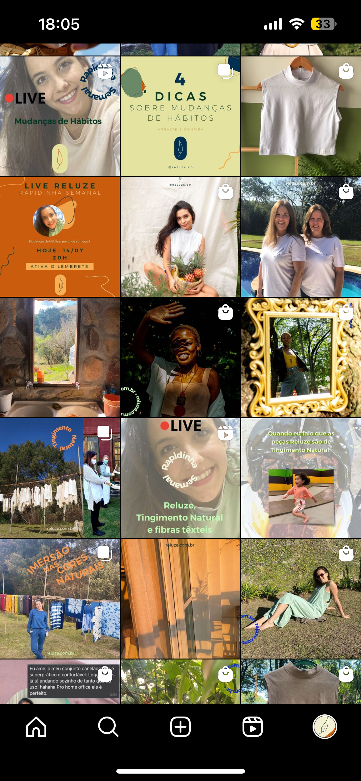 ARTES FEED INSTAGRAM - RELUZE