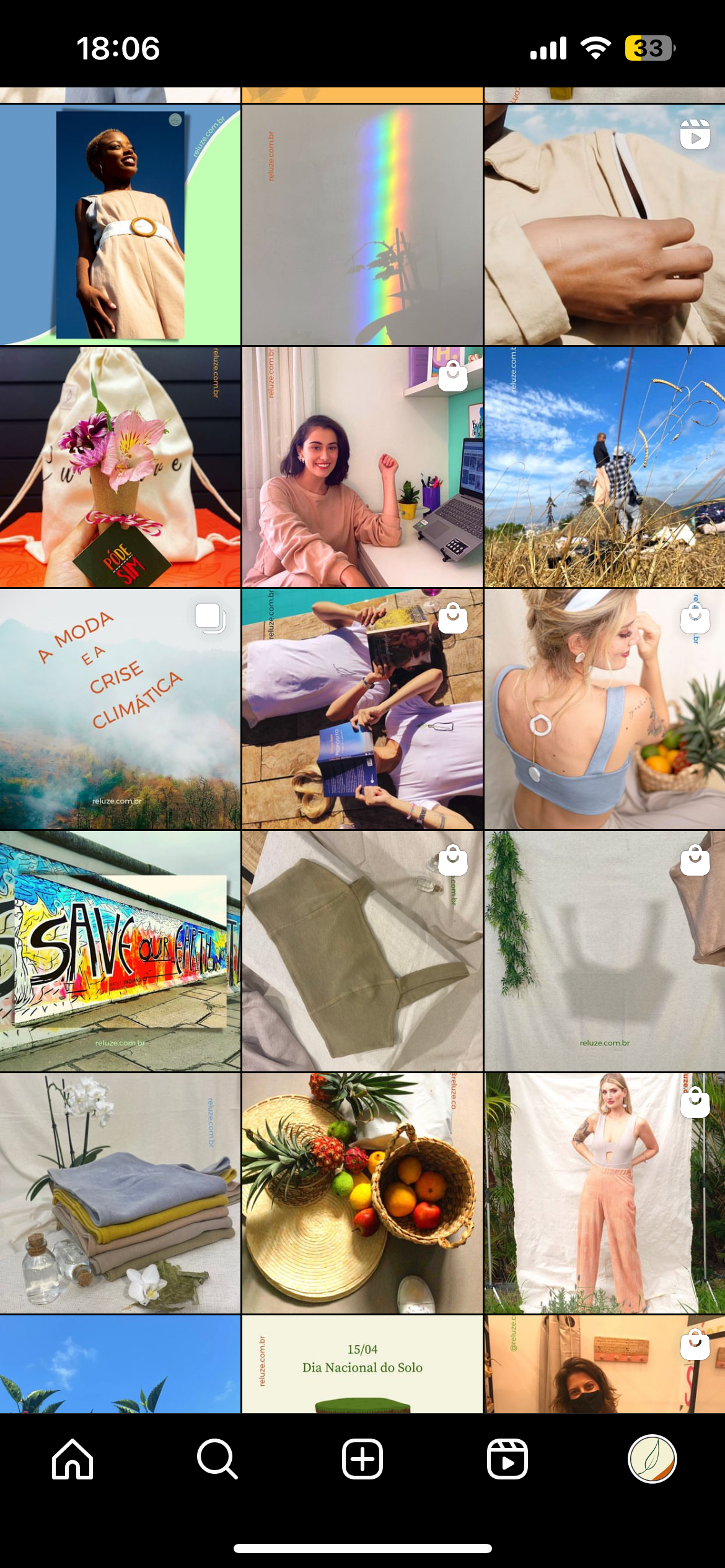 ARTES FEED INSTAGRAM - RELUZE