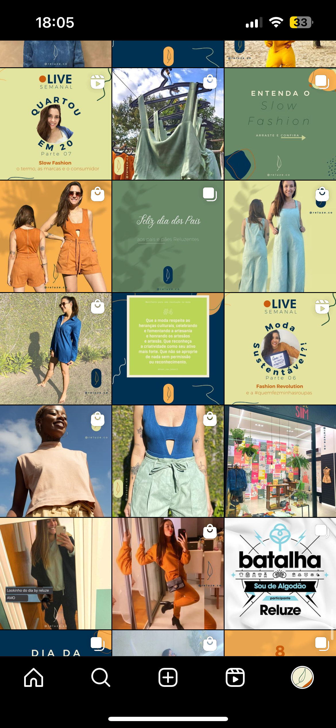 ARTES FEED INSTAGRAM - RELUZE