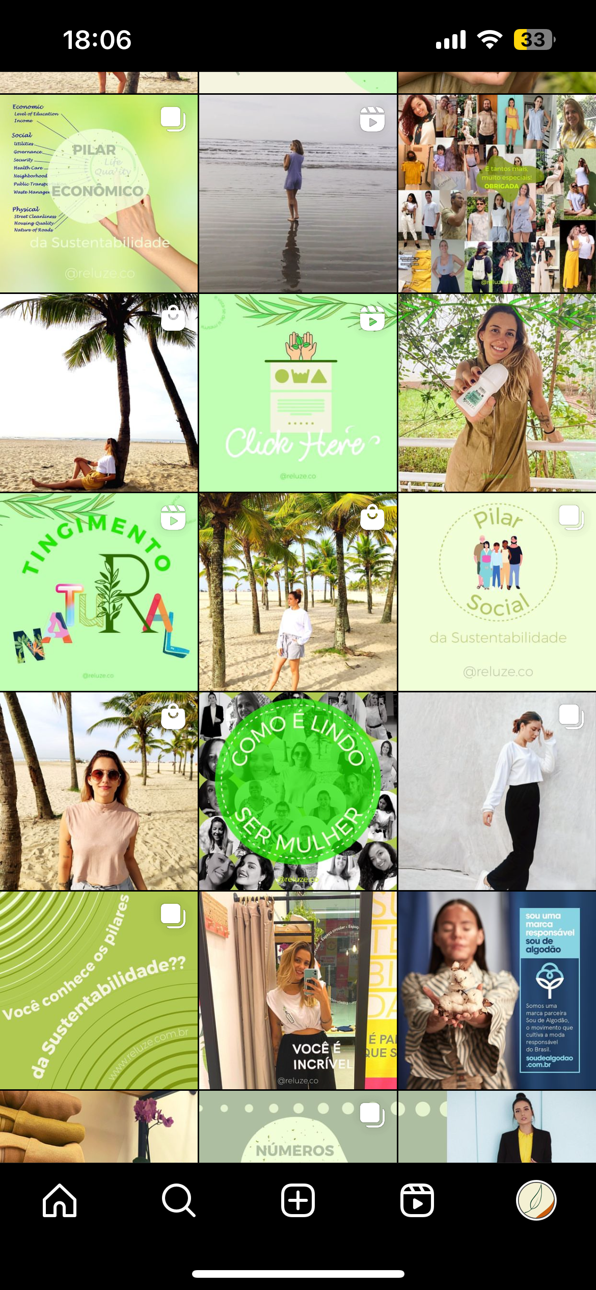 ARTES FEED INSTAGRAM - RELUZE