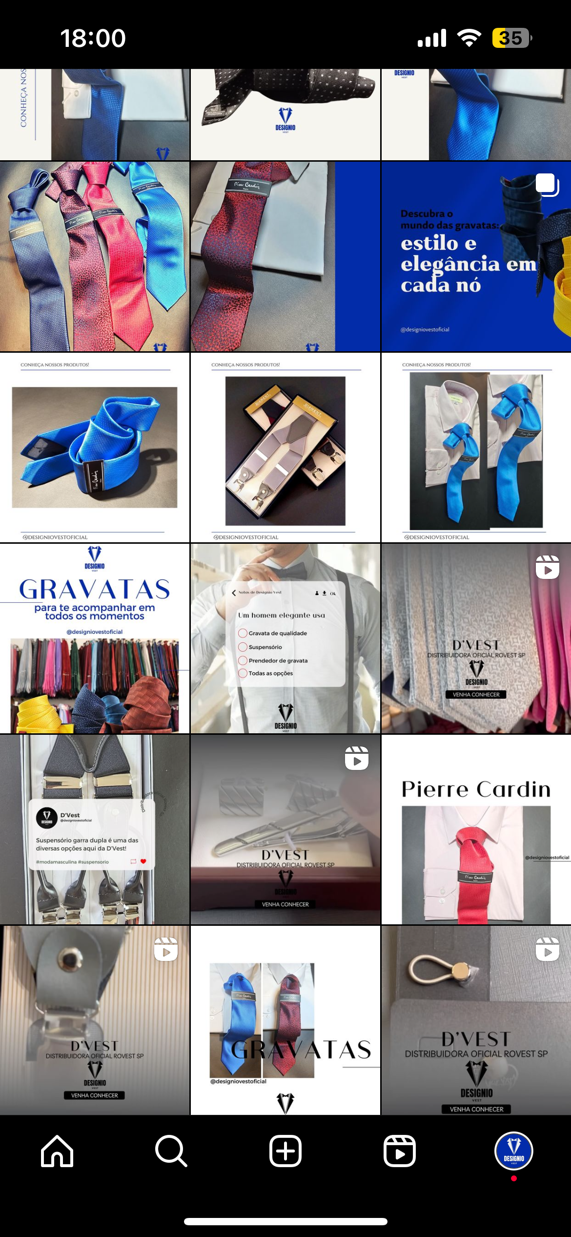 ARTES FEED INSTAGRAM - D'VEST