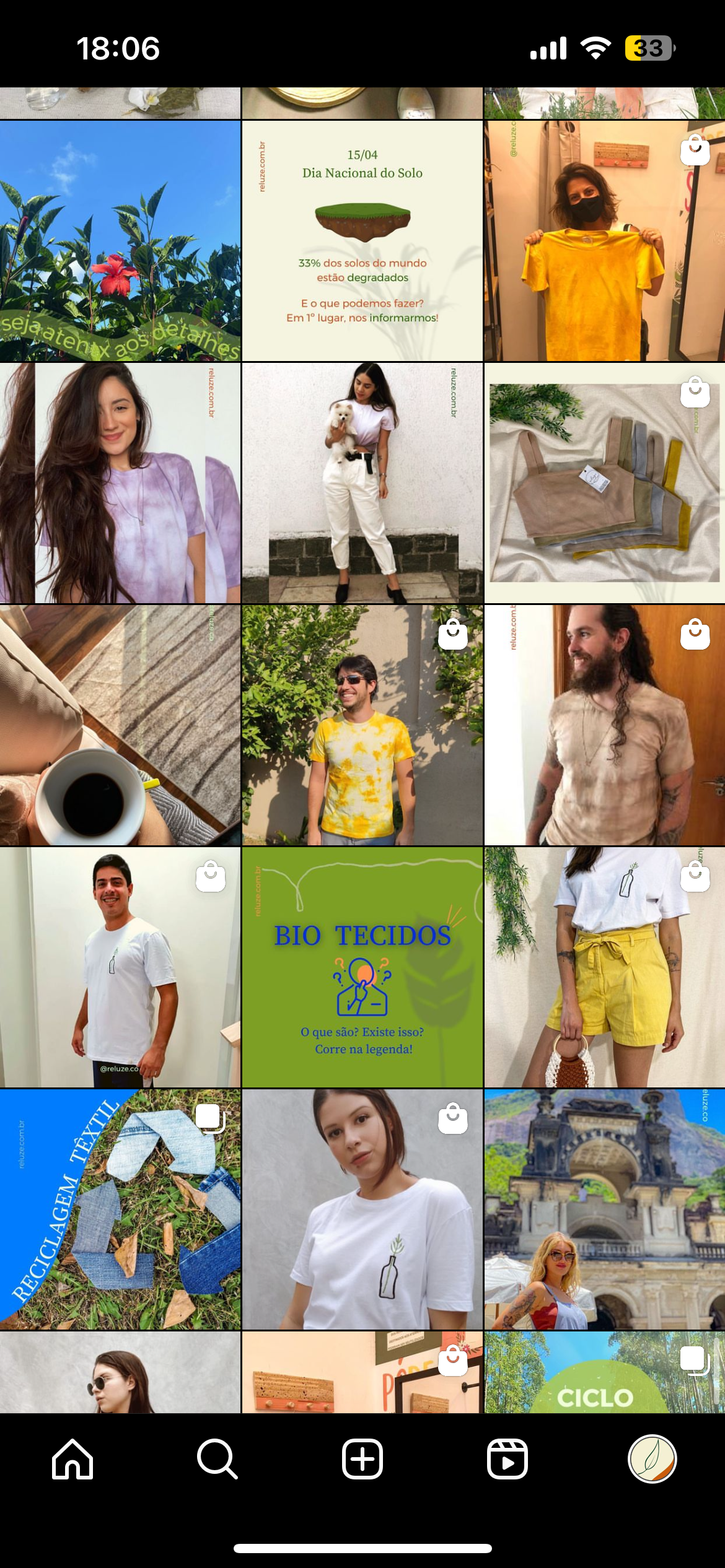 ARTES FEED INSTAGRAM - RELUZE