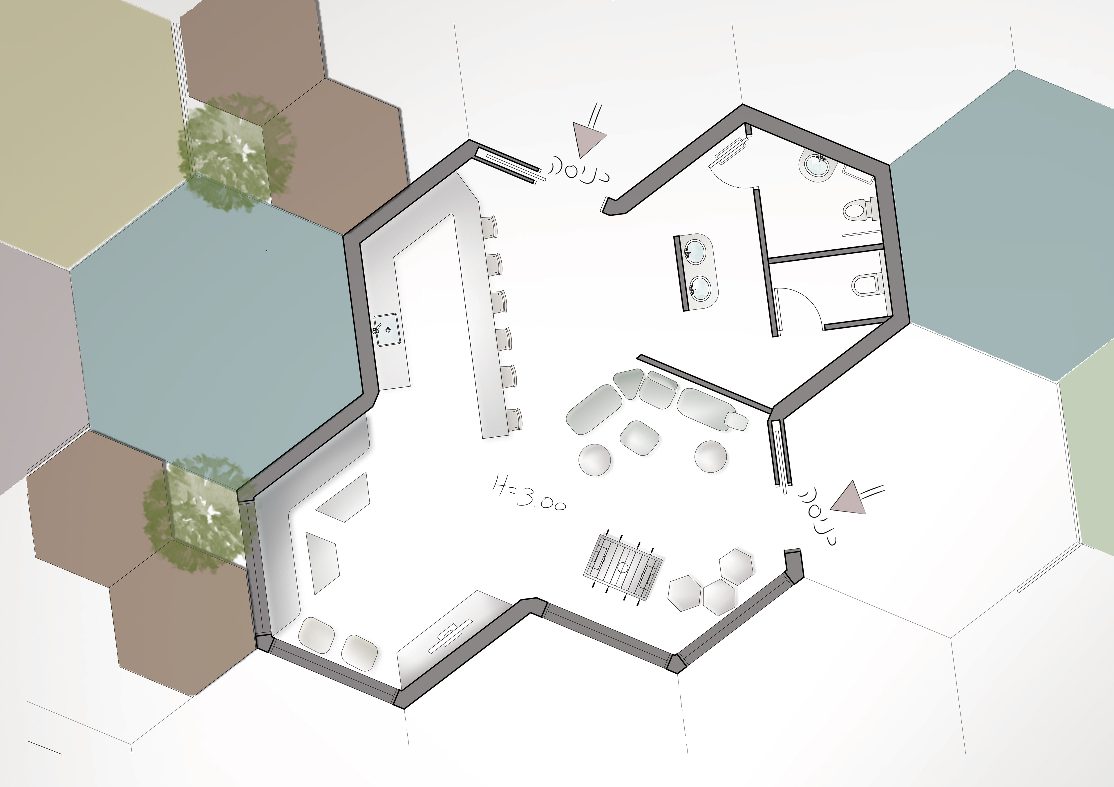 Social, Special Events space