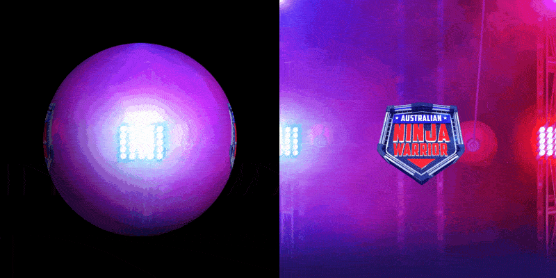 NINE UPFRONTS SPHERICAL LIVE PROJECTIONS (AGENCY: ENTROPICO)