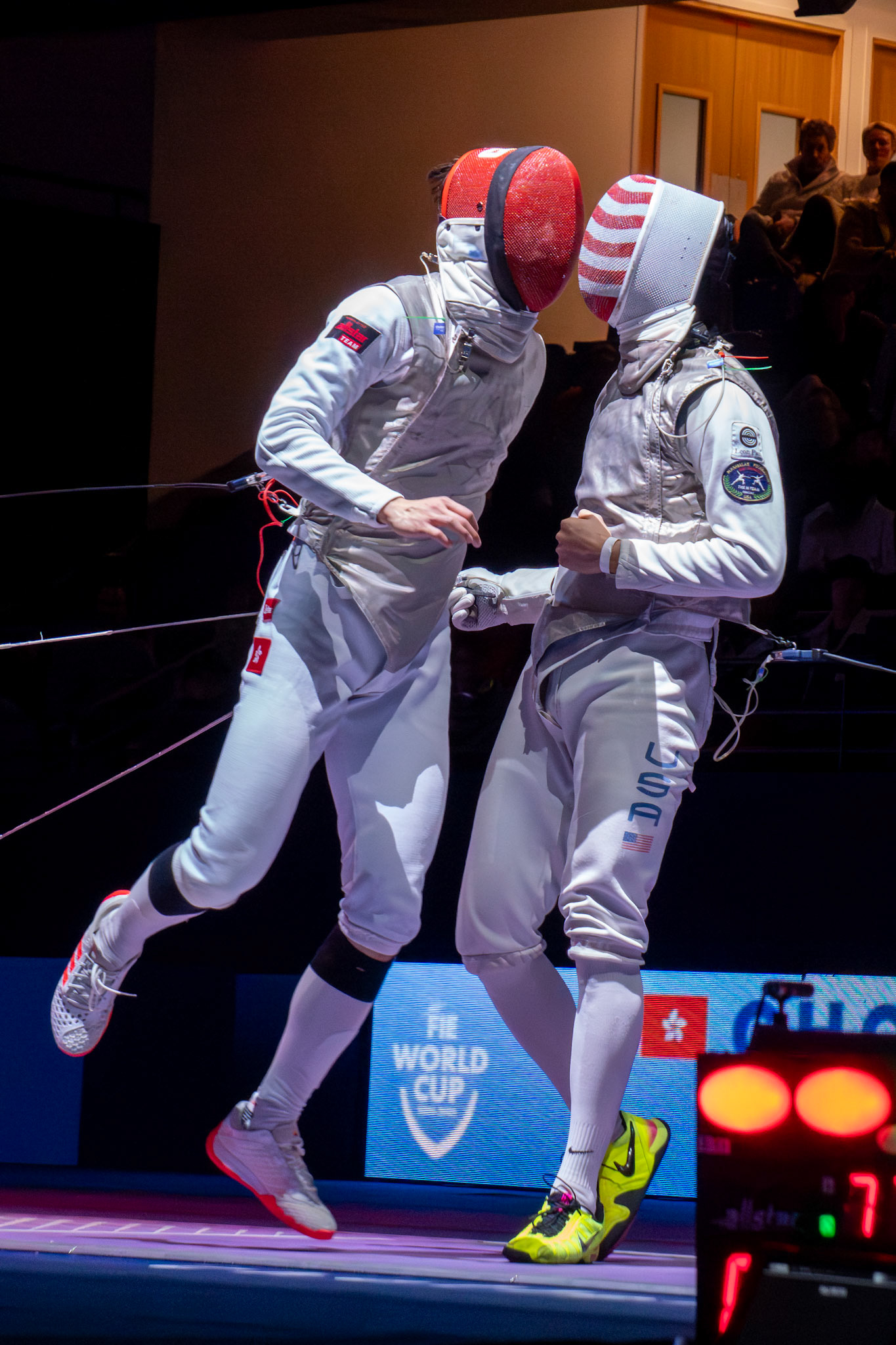 Final opposing Ryan Choi and Alexander Massialas - Challenge International de Paris 2026