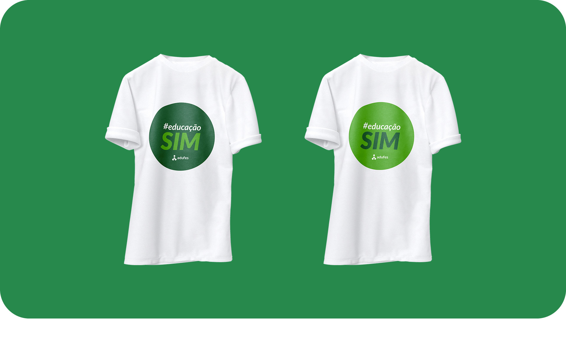 Mockup de camisetas movimento social