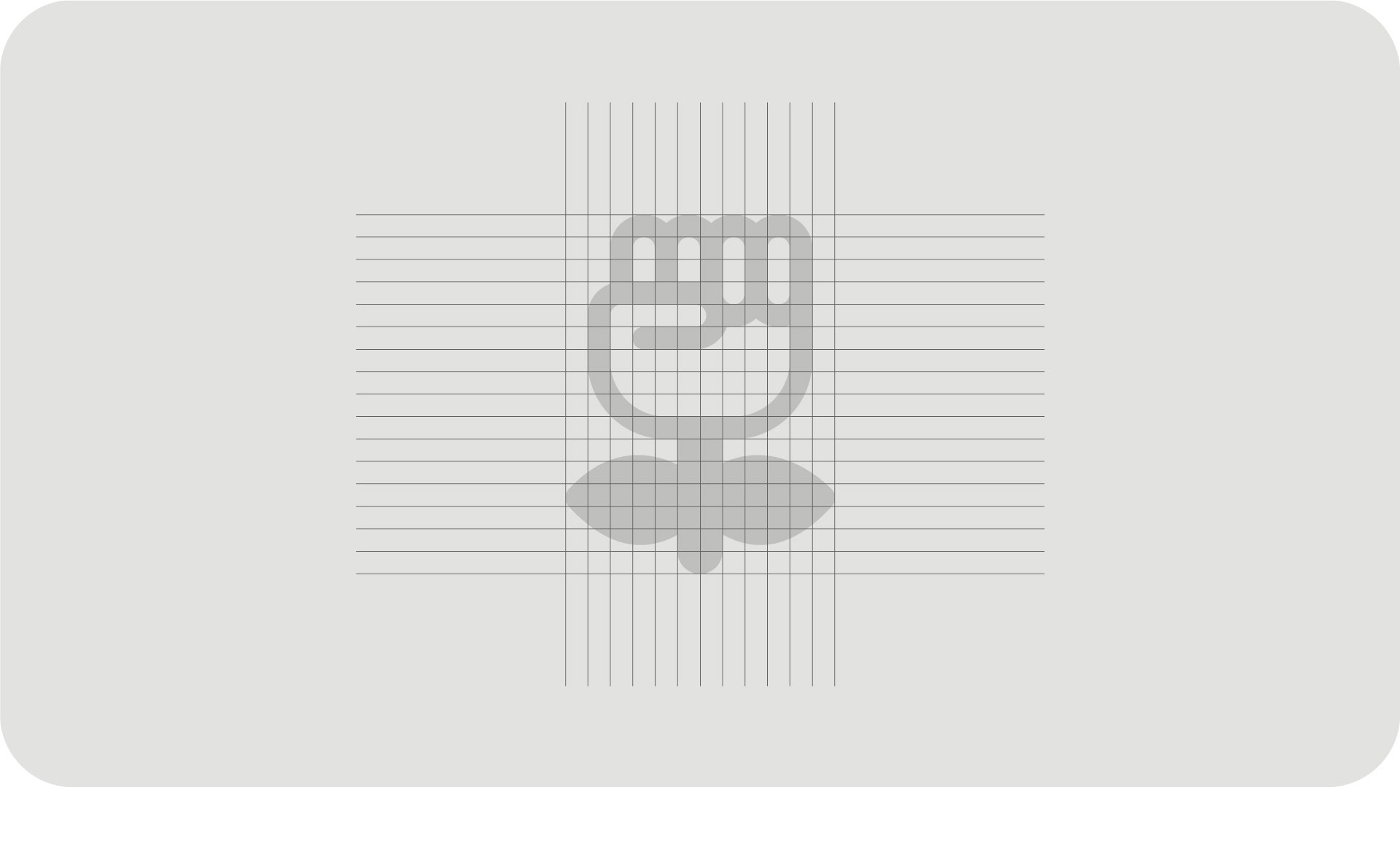 Grid modular logo