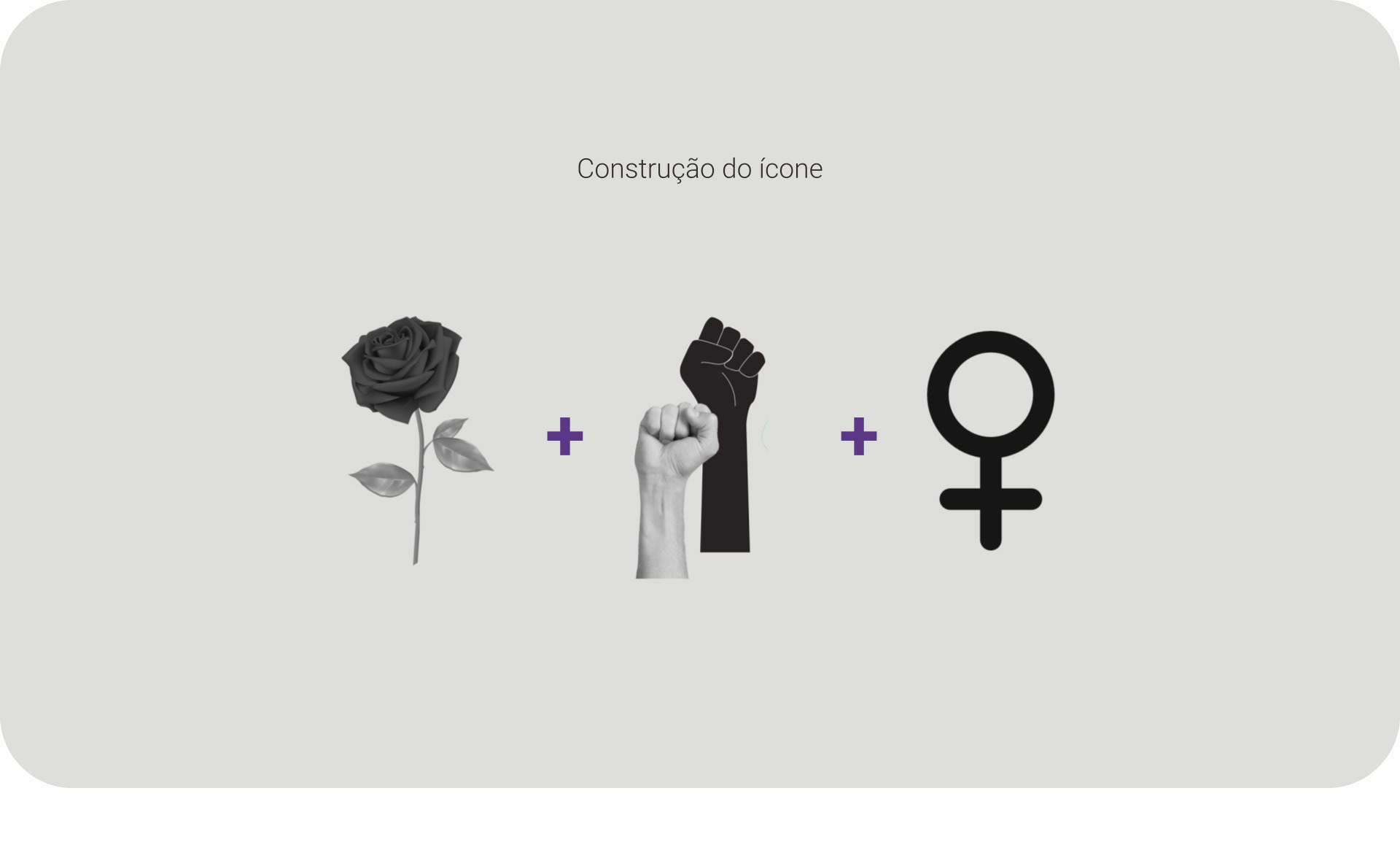 Construção do ícone identidade visual