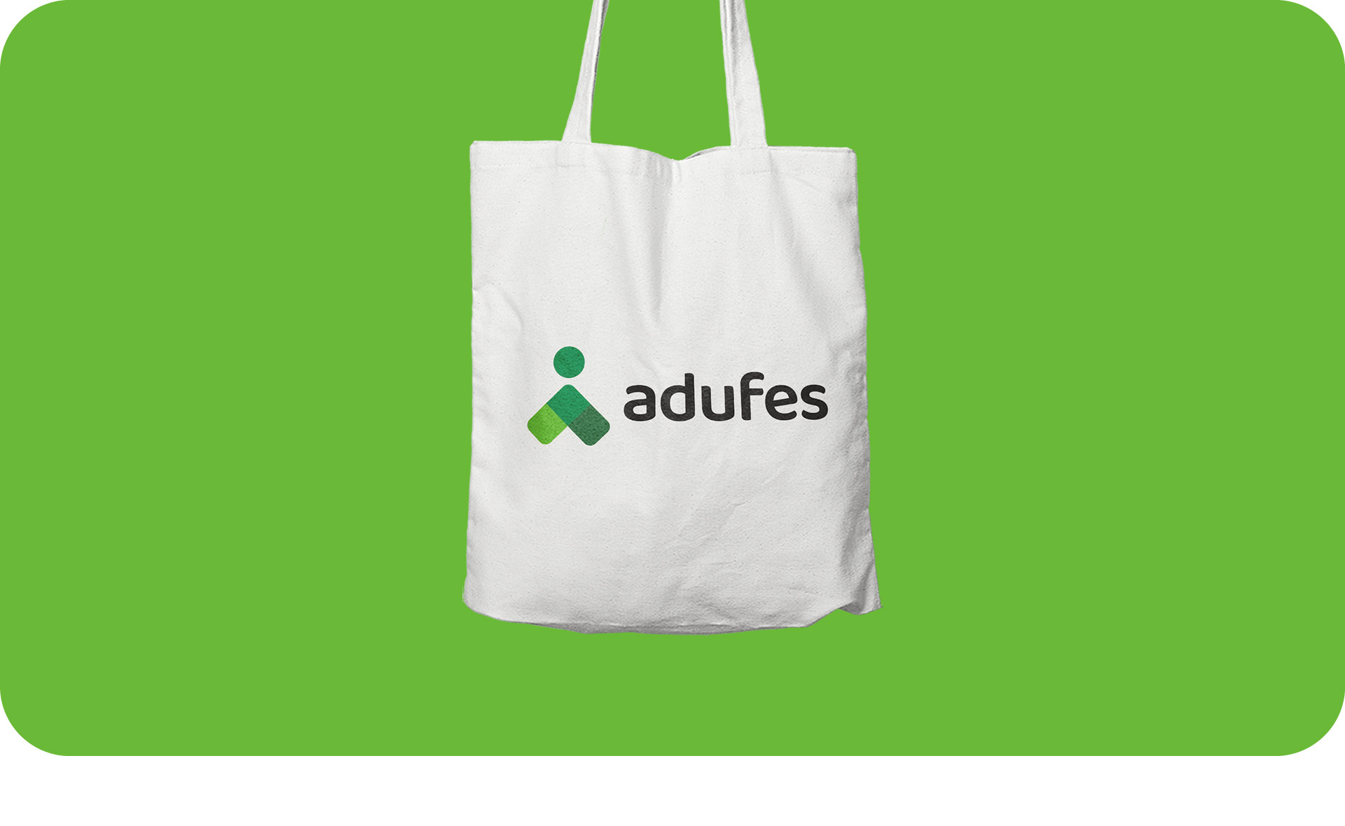 Aplicação de logotipo em ecobag