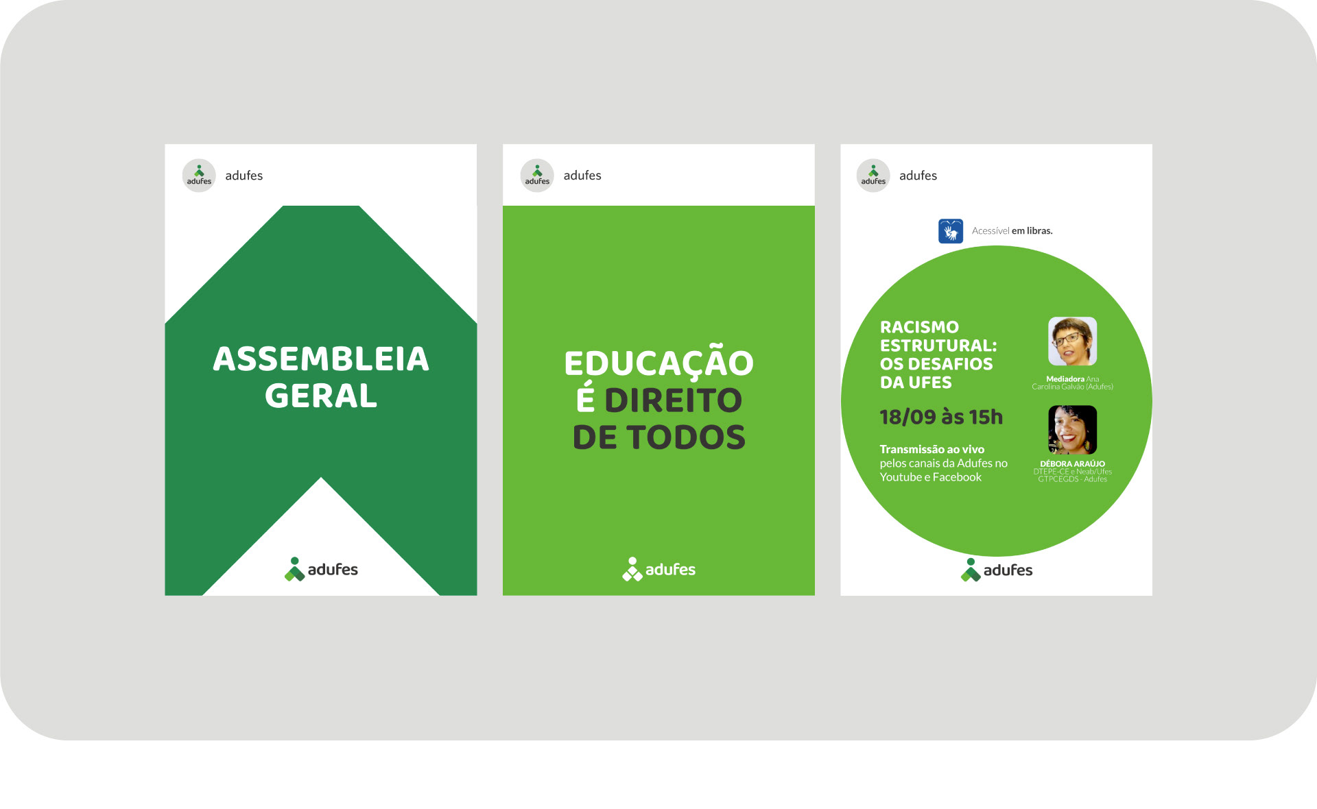 Modelo de posts para redes sociais
