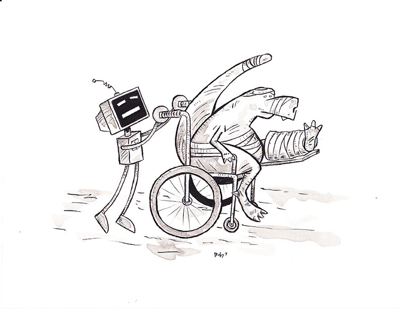 "injured"