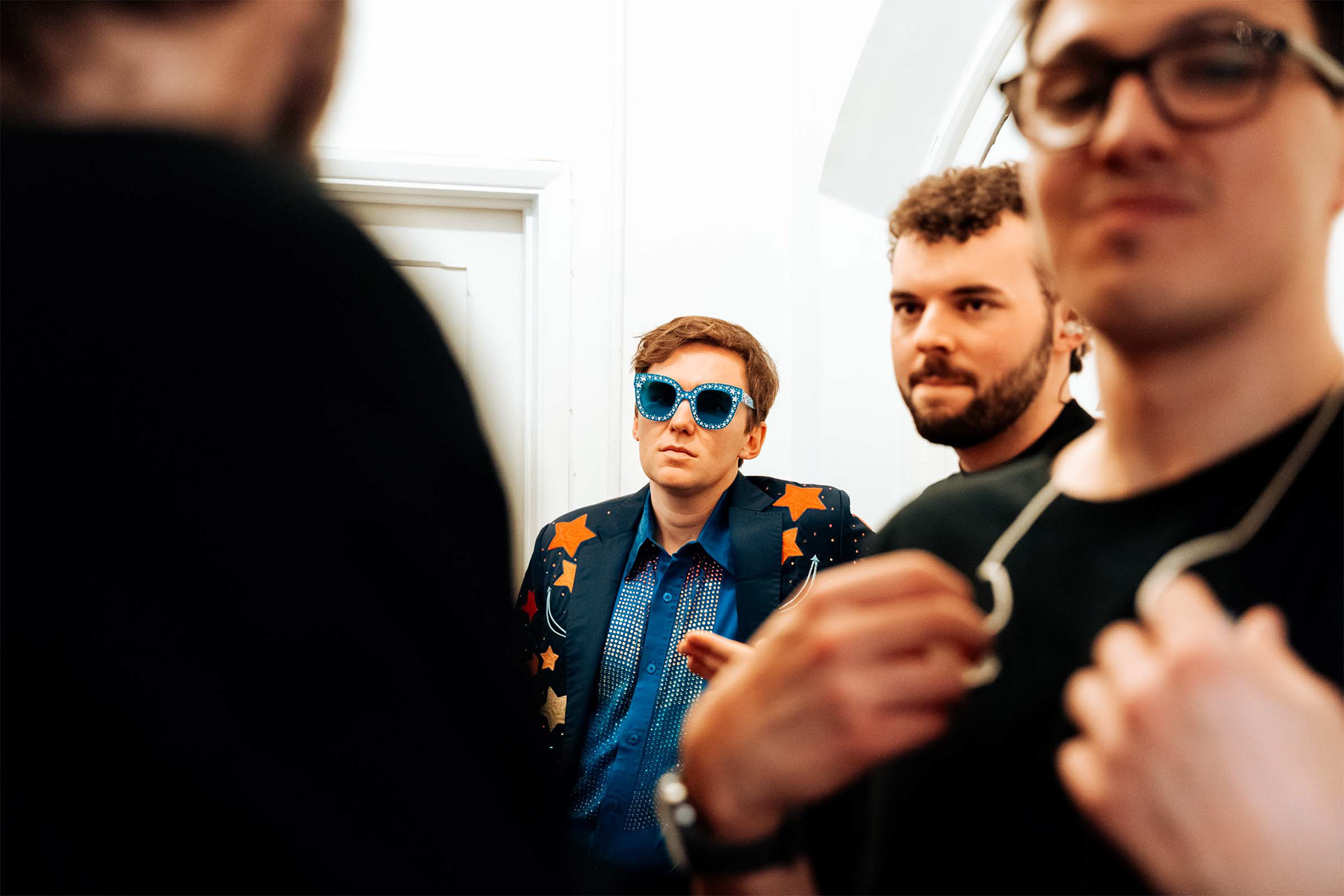 Backstage with Sir El Tom