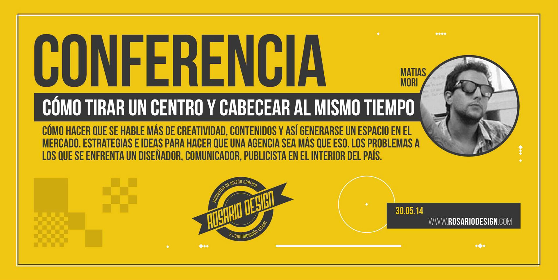 Speaker en Rosario Design - 2014