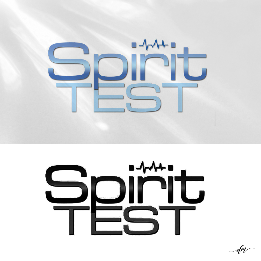 Creating a Recognizable Title Custom title logo design gives Spirit Test a distinctive identity that carries across the book and promotional materials.
