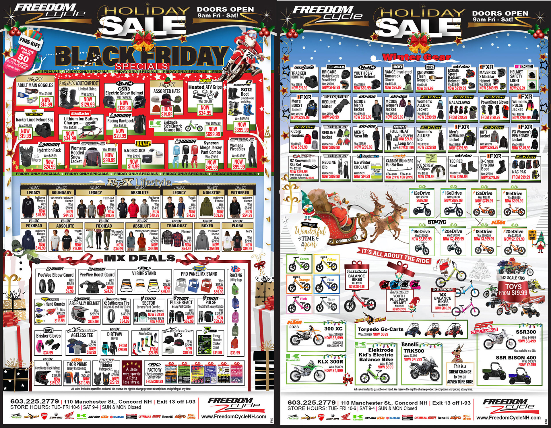 2023 Black Friday Flyer Insert