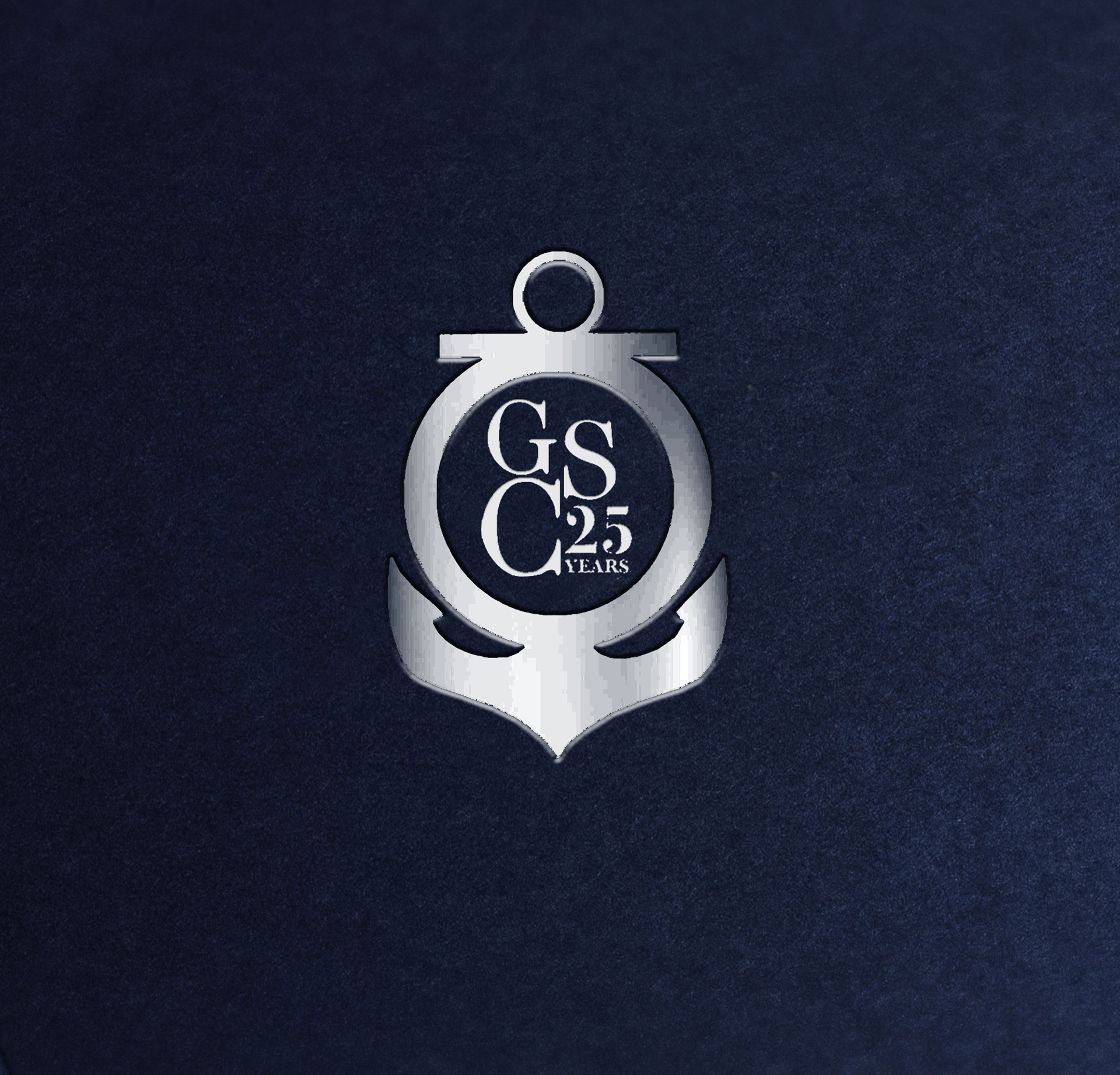 Custom anchor graphic used as both theme element and photo frame