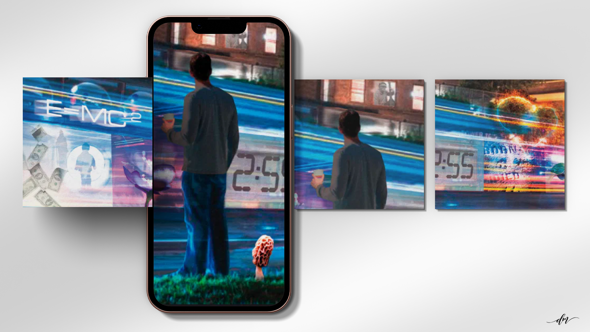Building Anticipation Selected moments from the cover become mobile and social-ready visuals, creating mystery and intrigue while building excitement for the book’s release.