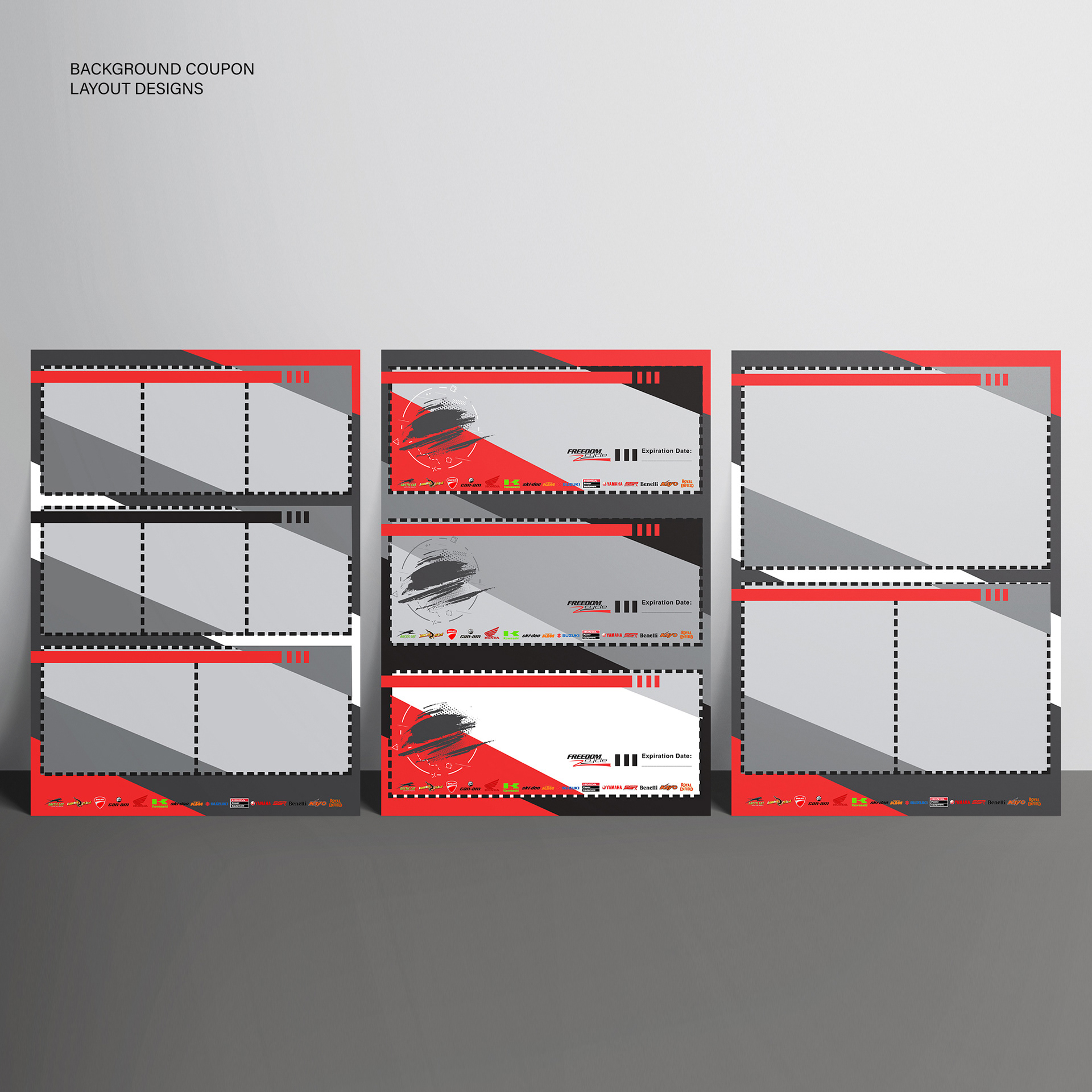 Coupon Background Designs