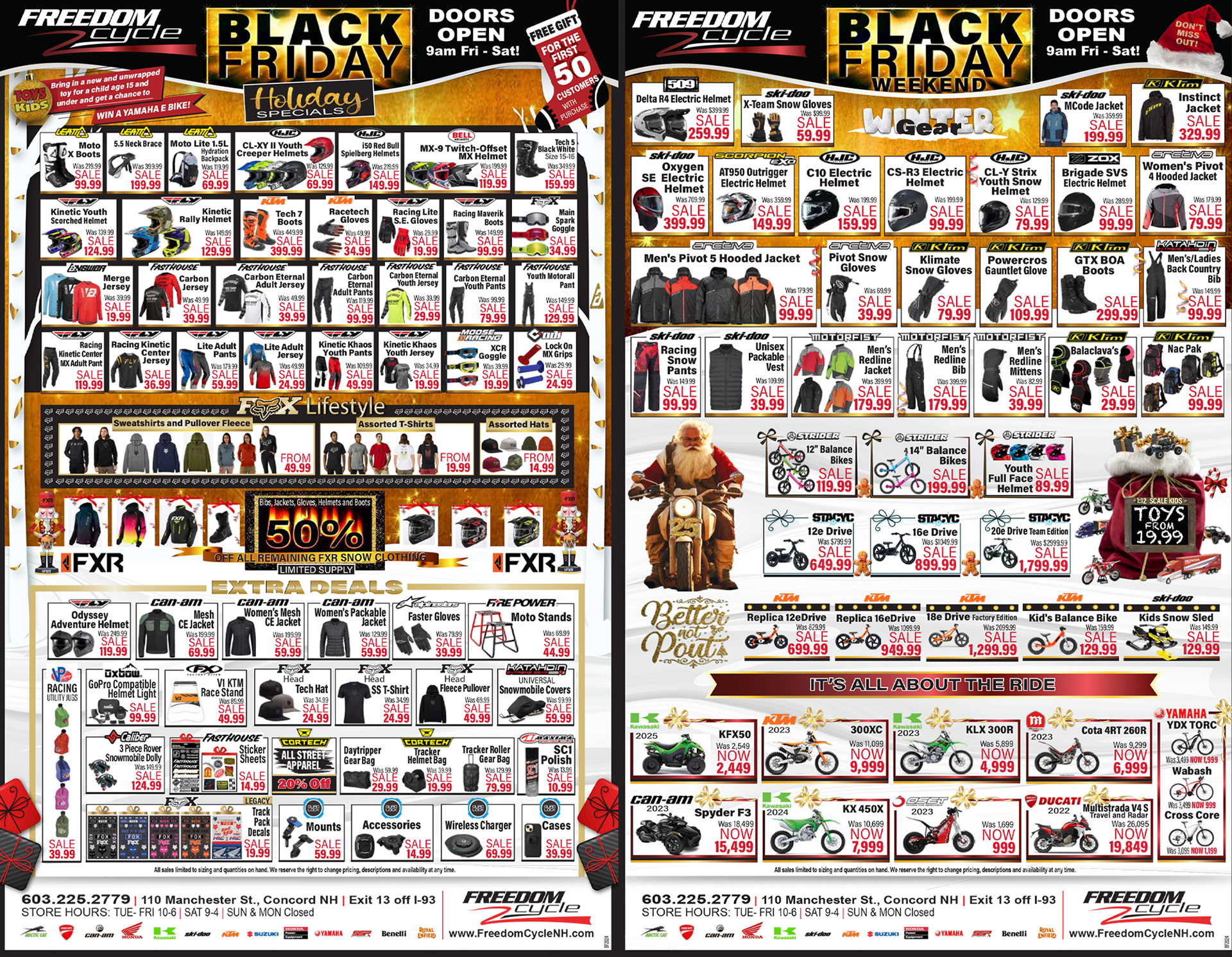 2024 Black Friday Flyer Insert