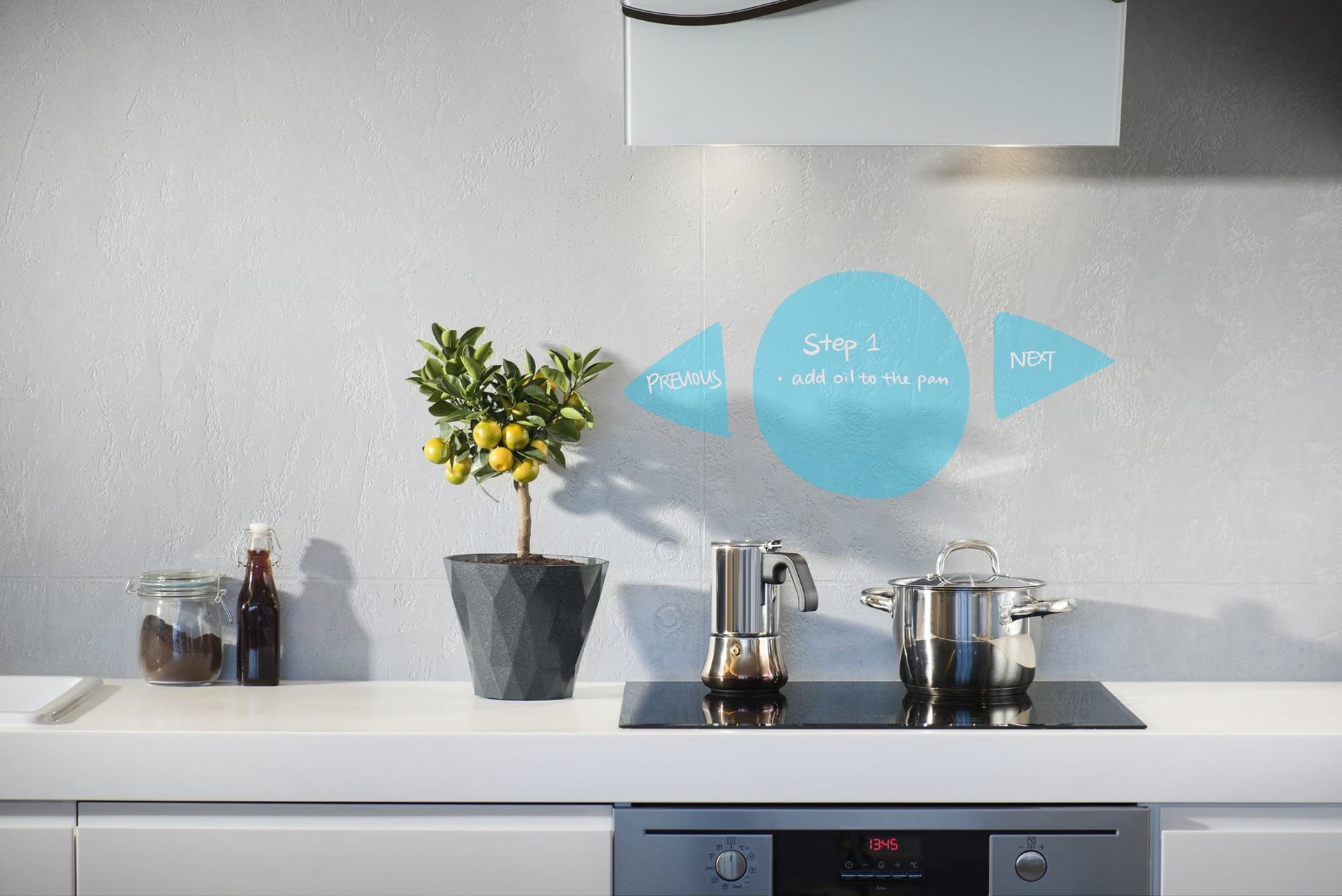 wall-mounted interface