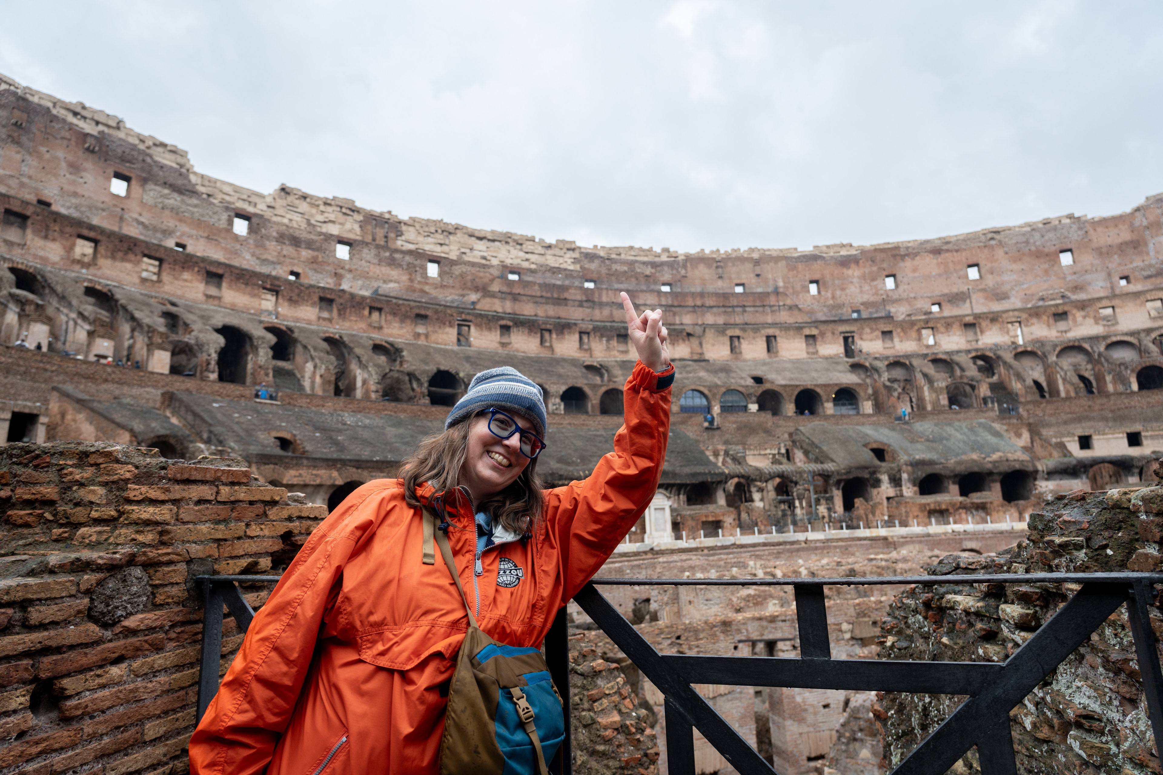 We were right up there!