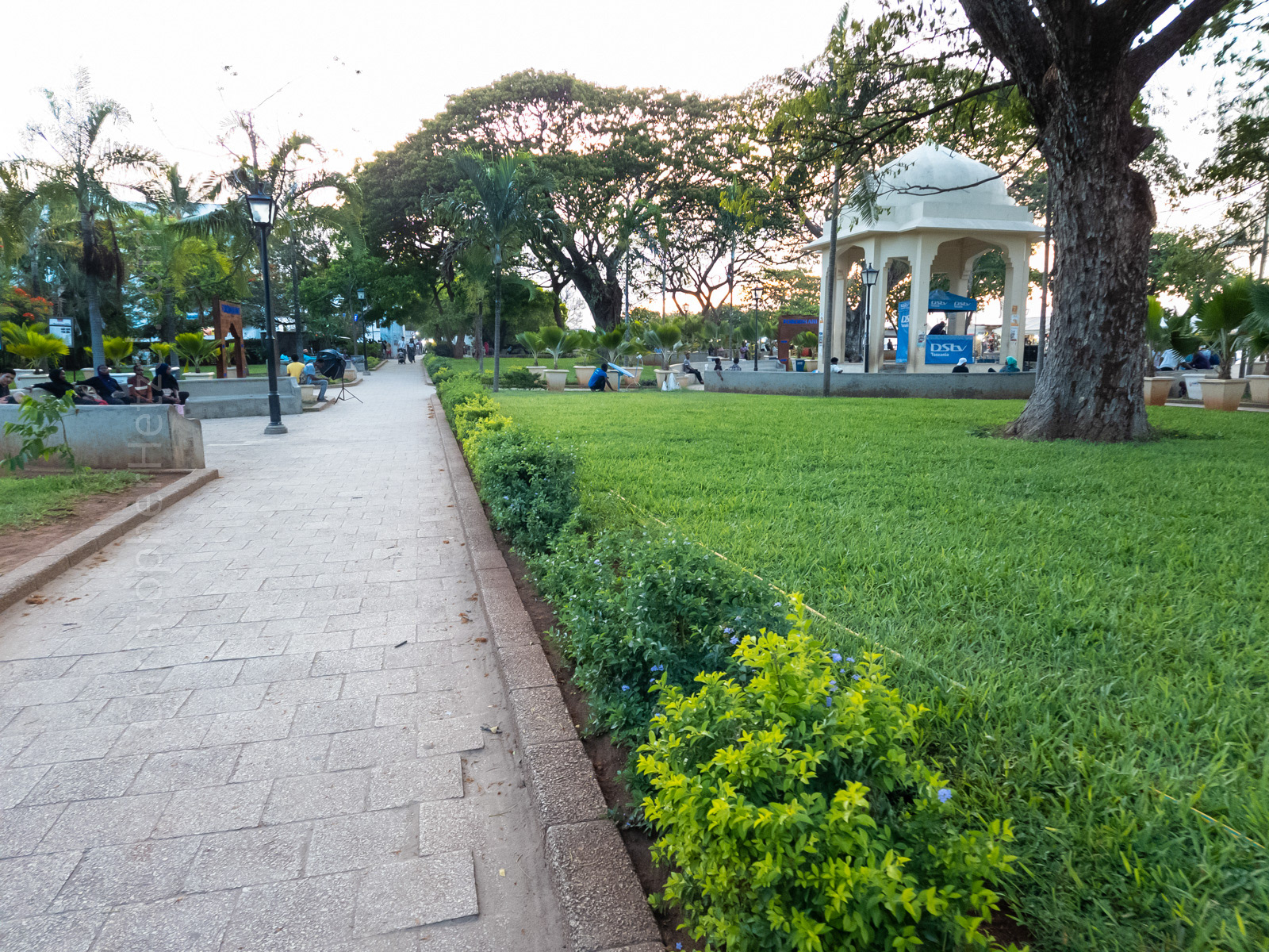 Forodhani Gardens is a park located inside Zanzibar’s historic Stone Town, along the main promenade by the waterfront. The gardens were first laid out in 1936 to commemorate the Silver Jubilee of Sultan Khalifa and were called Jubilee Gardens until the 1964 Revolution.