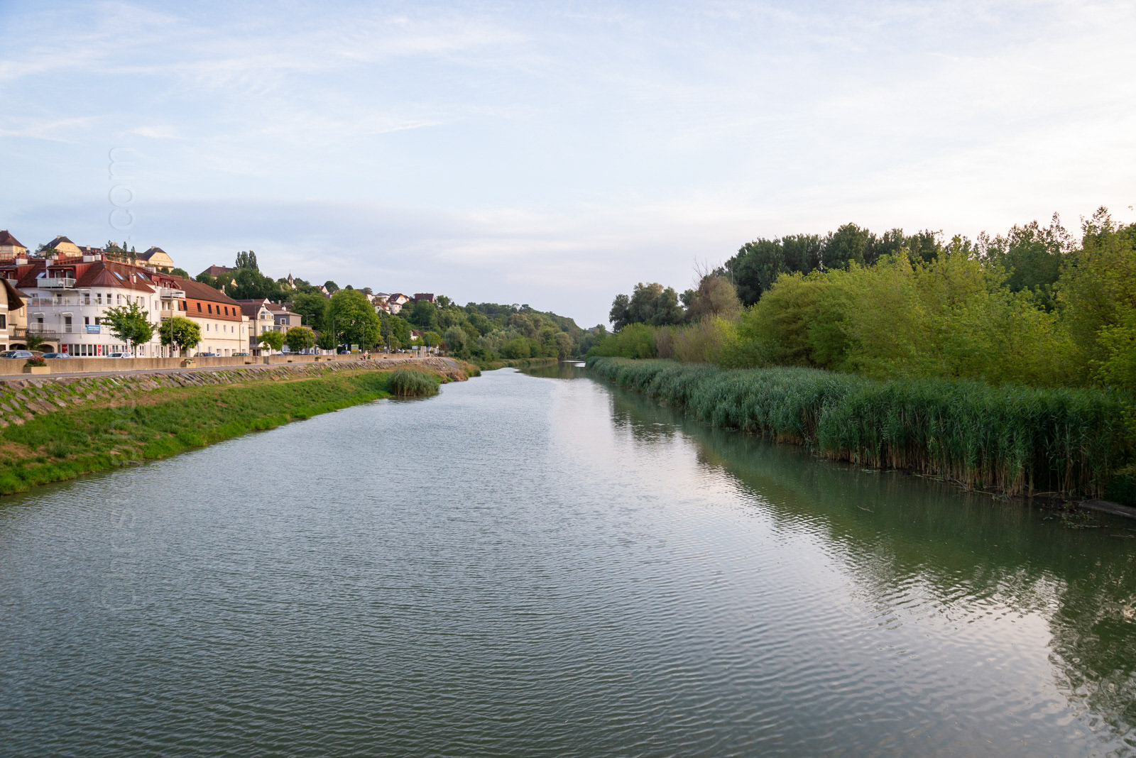 View of the Melk River.