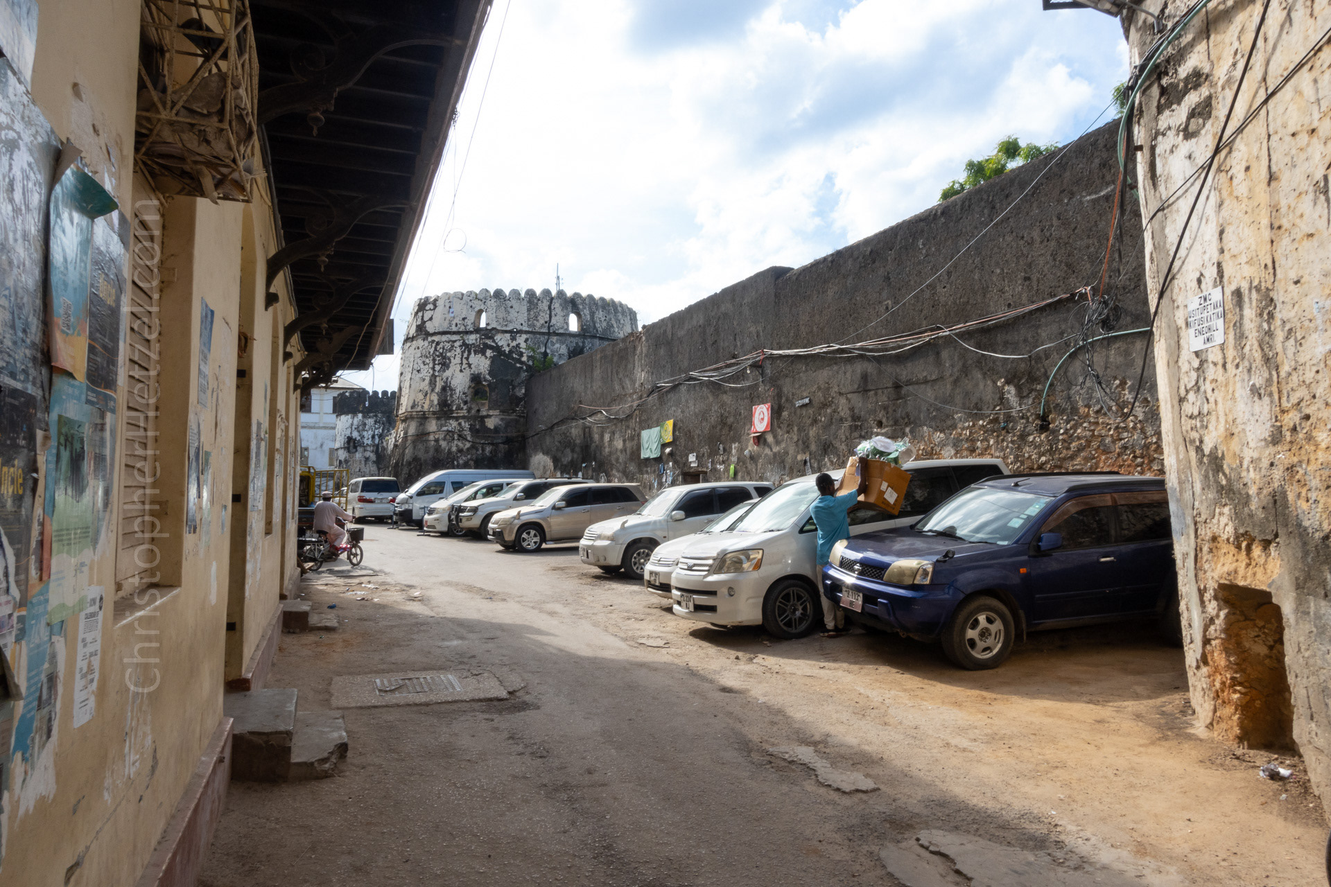 North side of the Old Fort