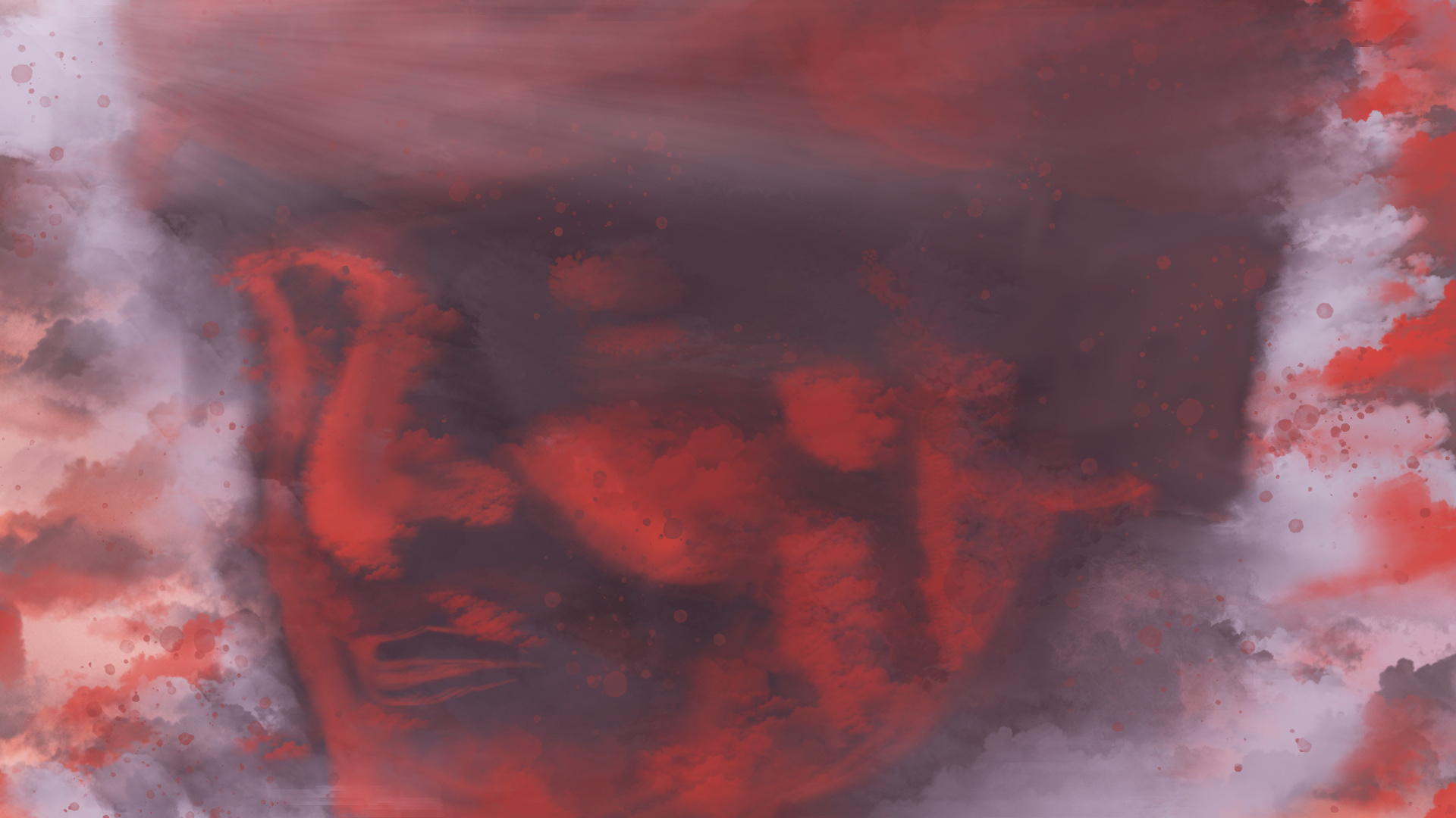 Face in the clouds...