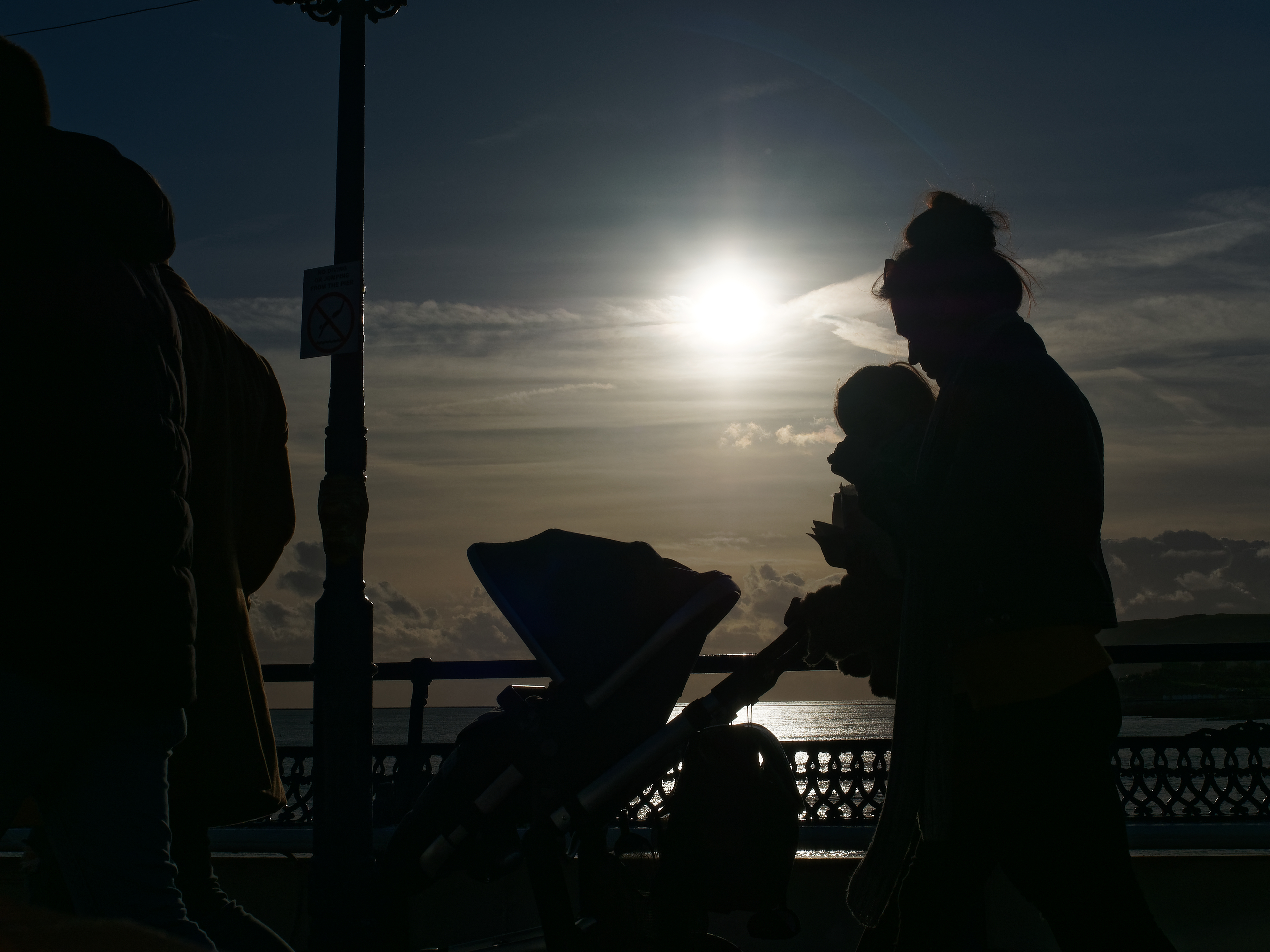 Stroll down the pier
