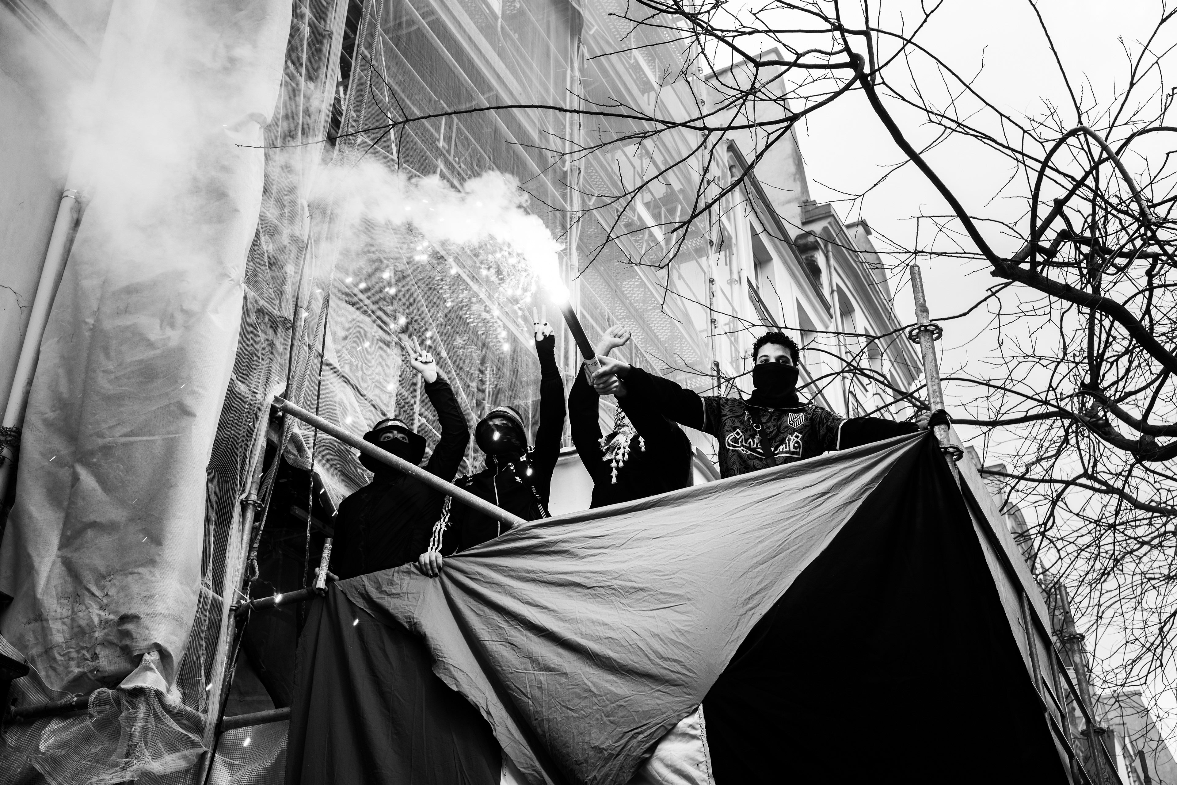 Demonstration to demand the release of Gorges Abdallah 02/08/2025 Paris, France