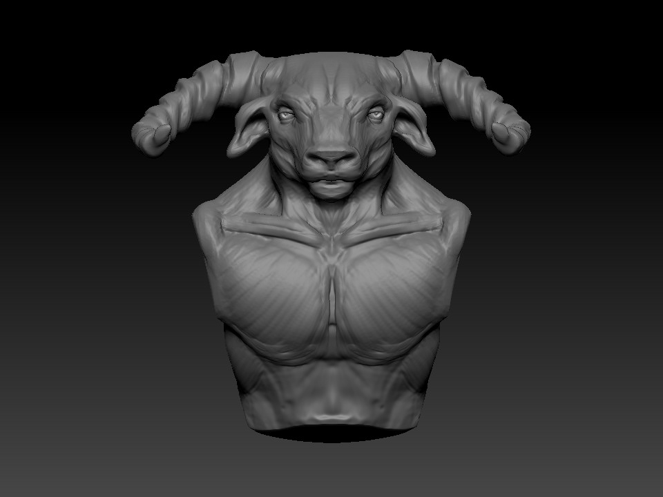 Minotaur : ZBrush