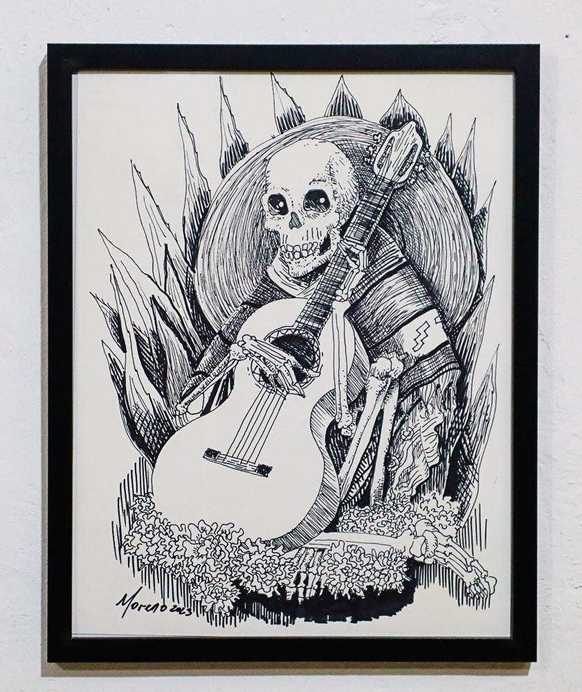llorona / sharpie sobre papel Fabrianno / 2023