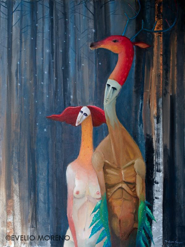 Titania y Oberón | 60 x 80 cm | 2014