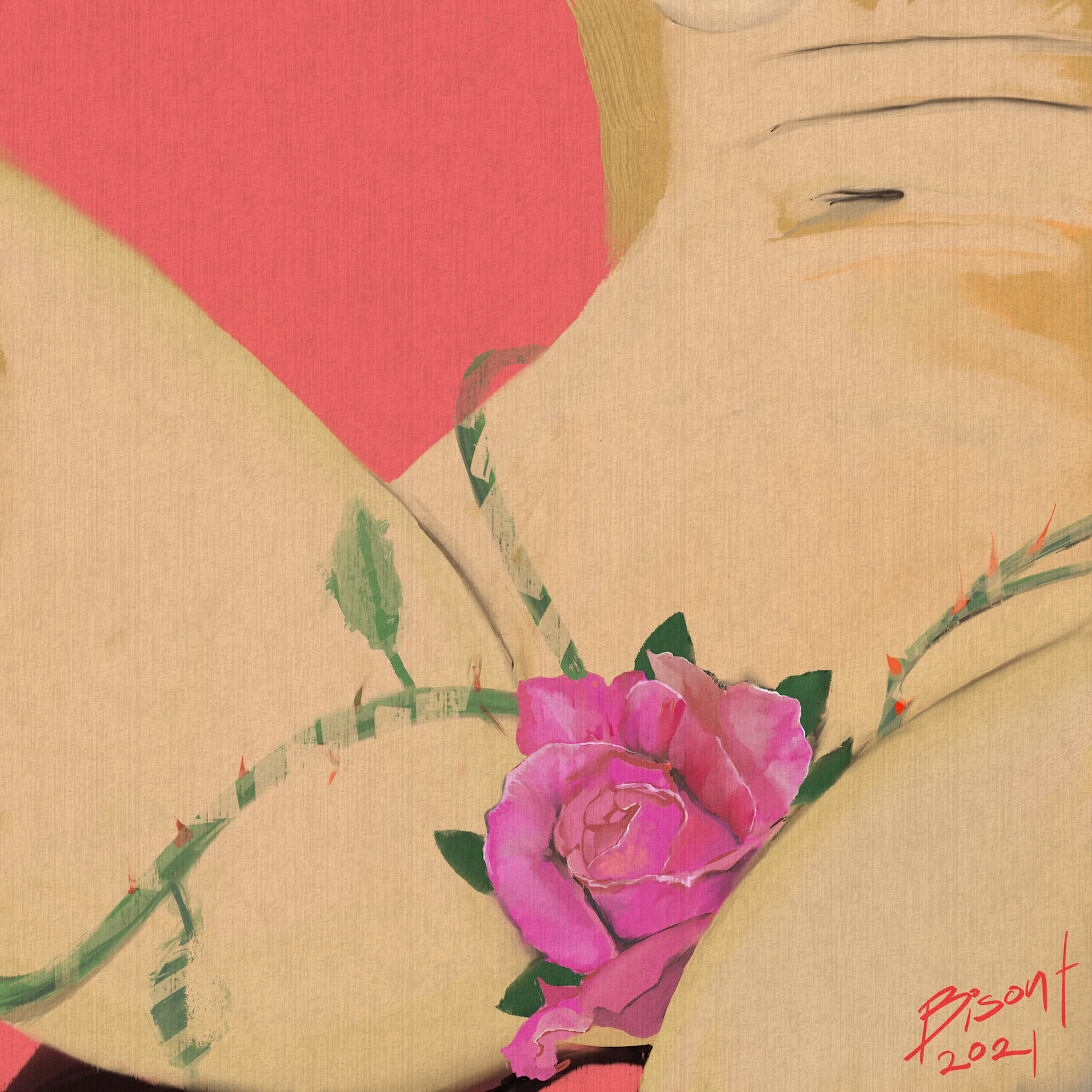 Pisoned roses | Galaxy Tab, Infinite Painter | 2021