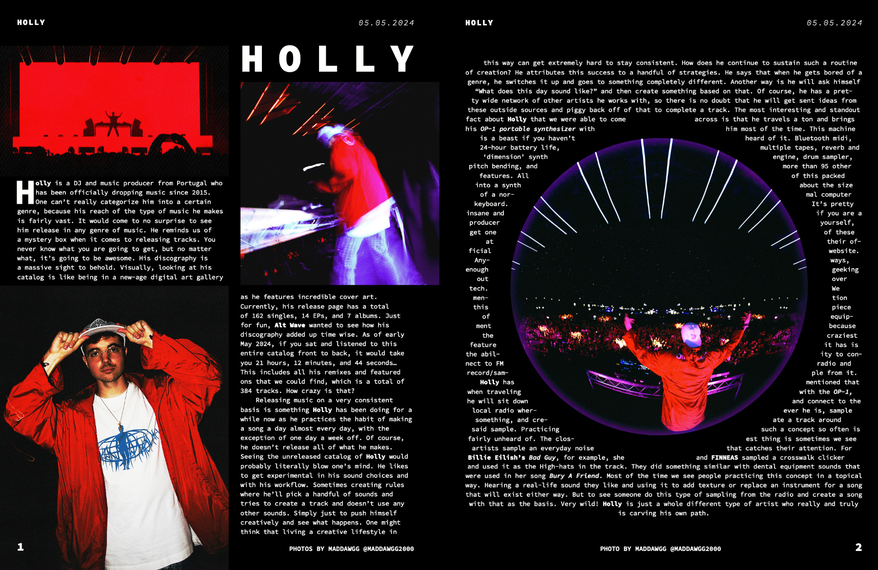 Spread from Issue #11