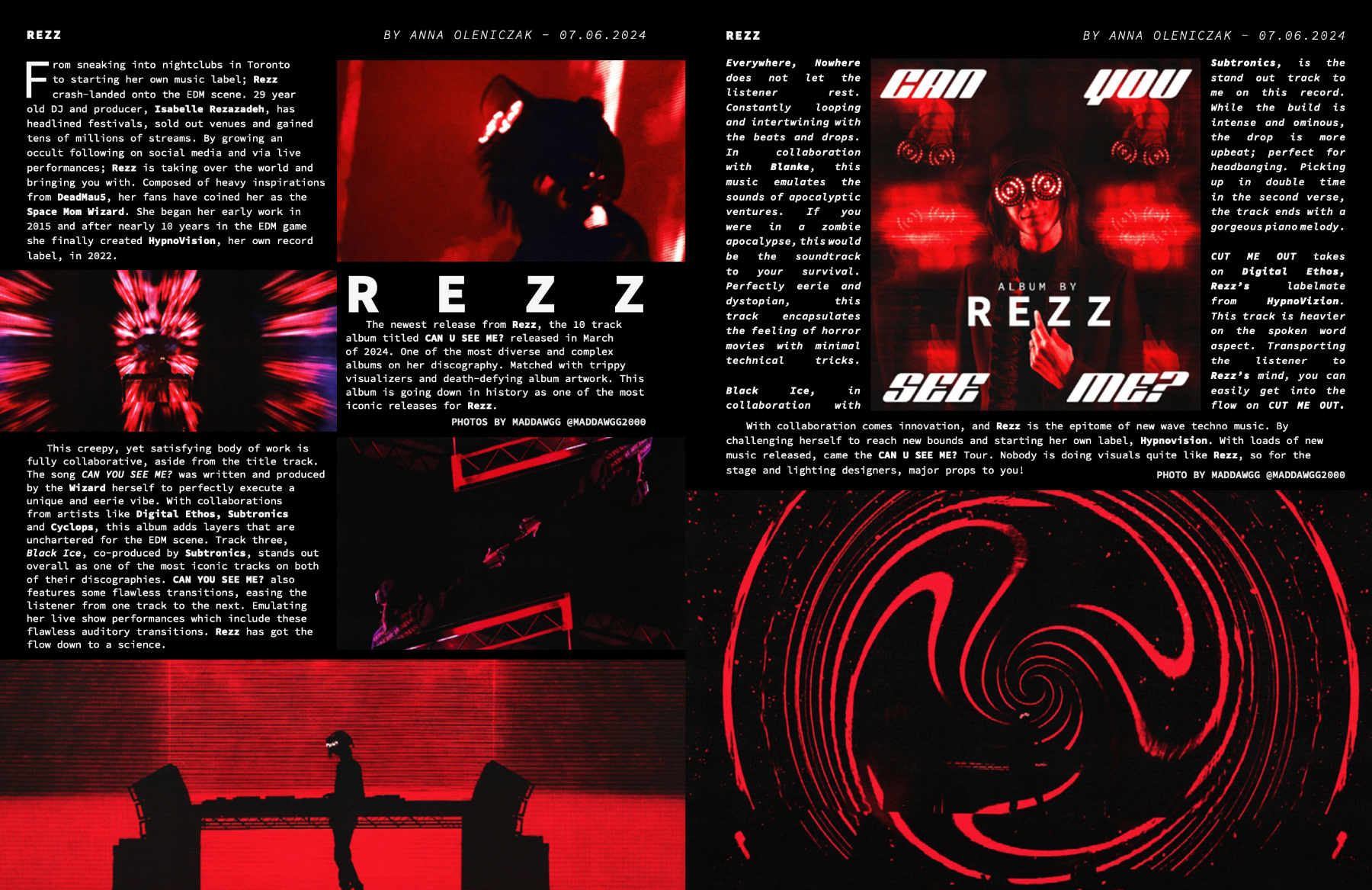 Spread from Issue #12