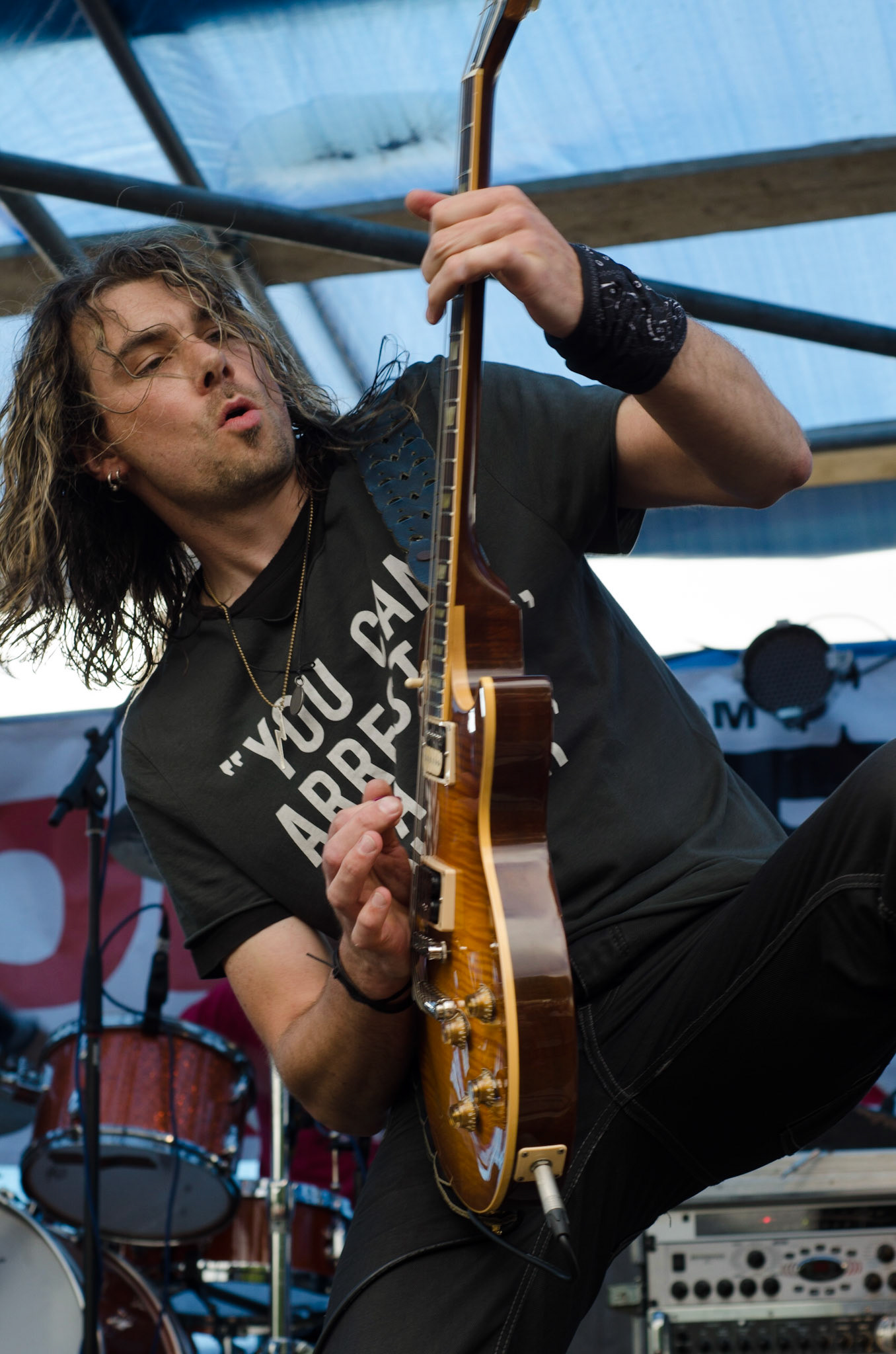 Dave Fox, Seventh Son, BOMFest Main Stage, Worsborough Country Park, Barnsley, July 2011